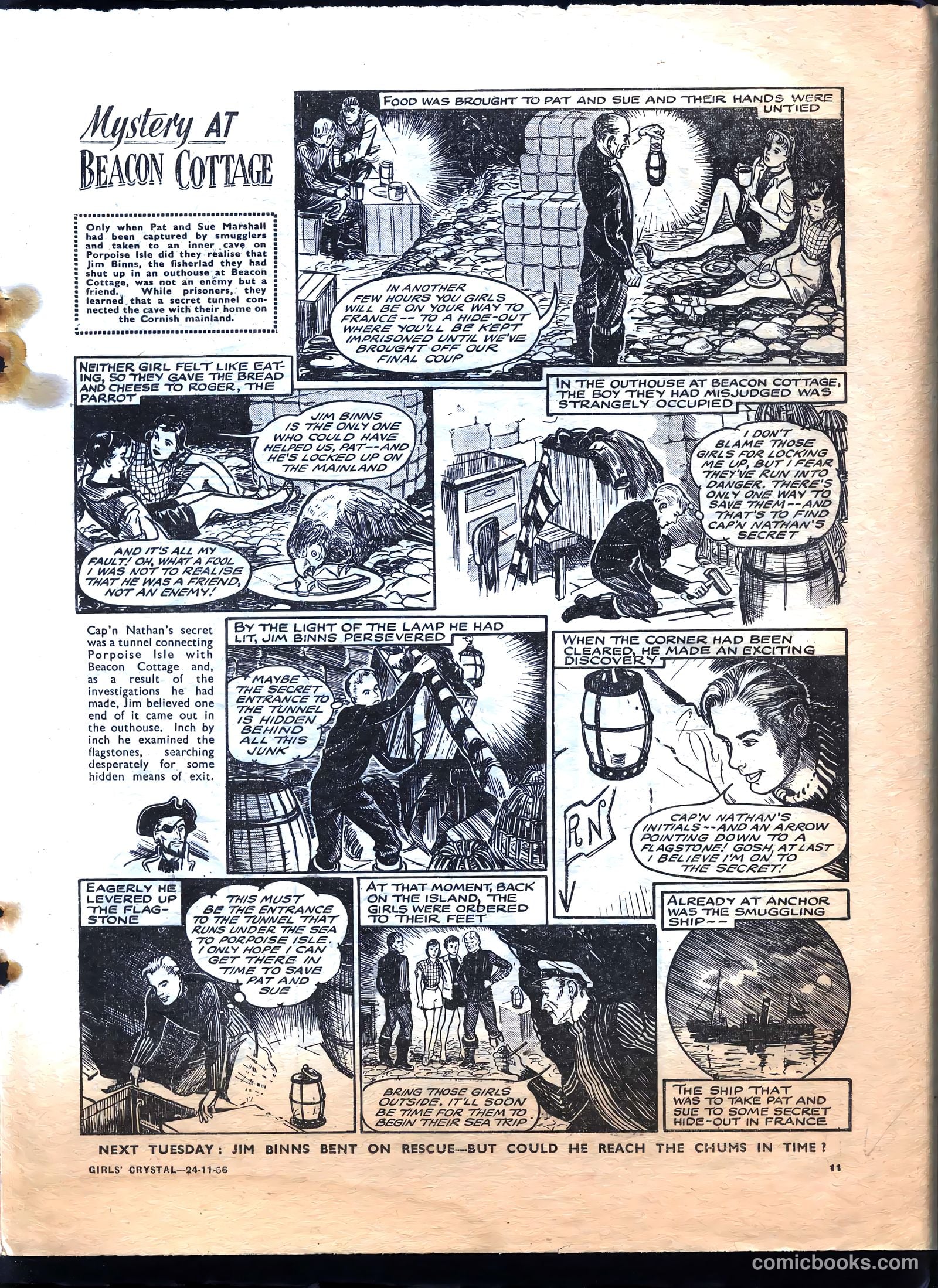 Girls' Crystal #1101 (1956) — page 11 of 24