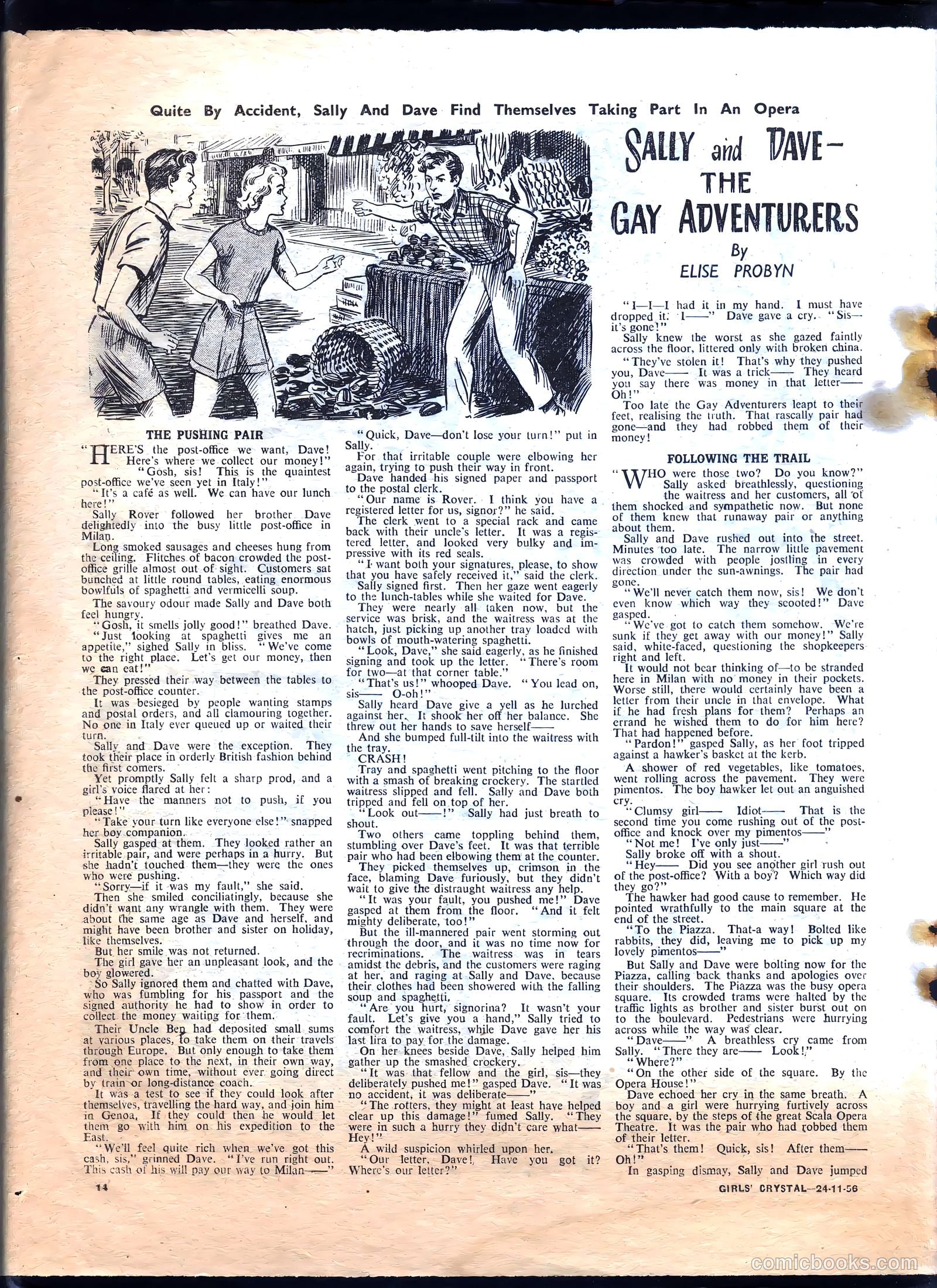 Girls' Crystal #1101 (1956) — page 14 of 24