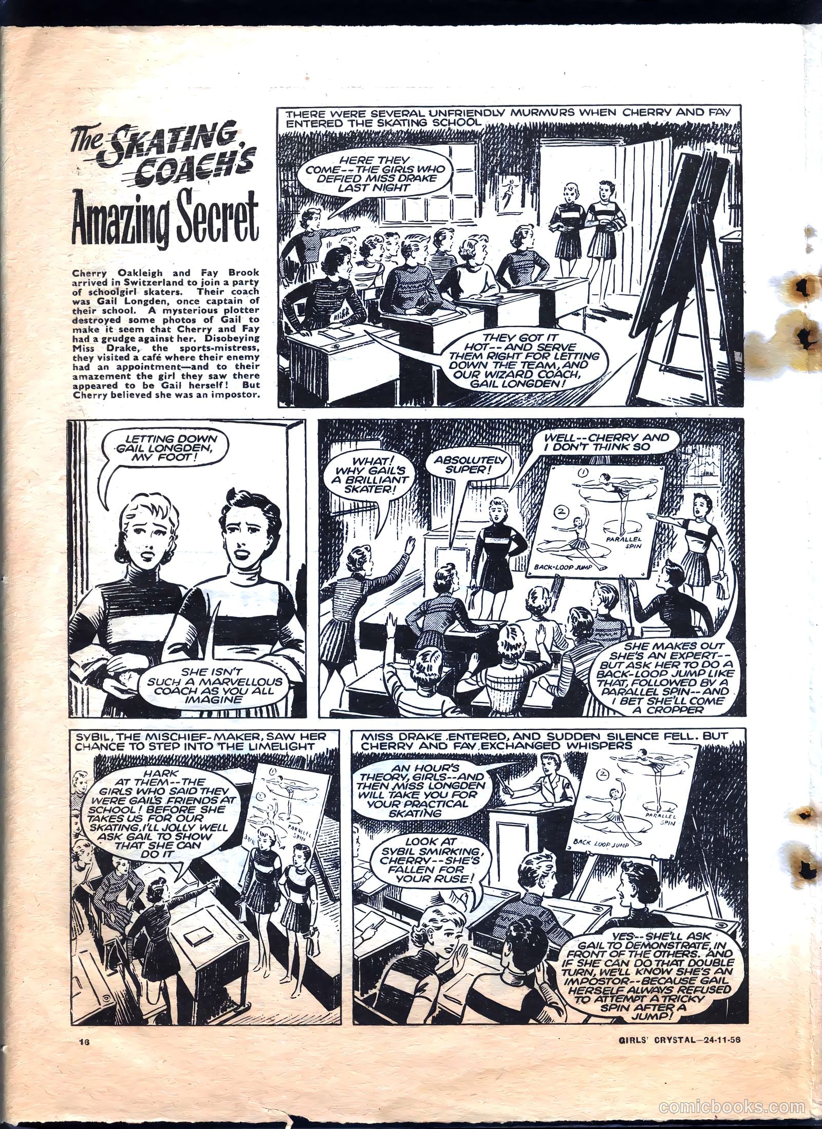 Girls' Crystal #1101 (1956) — page 16 of 24