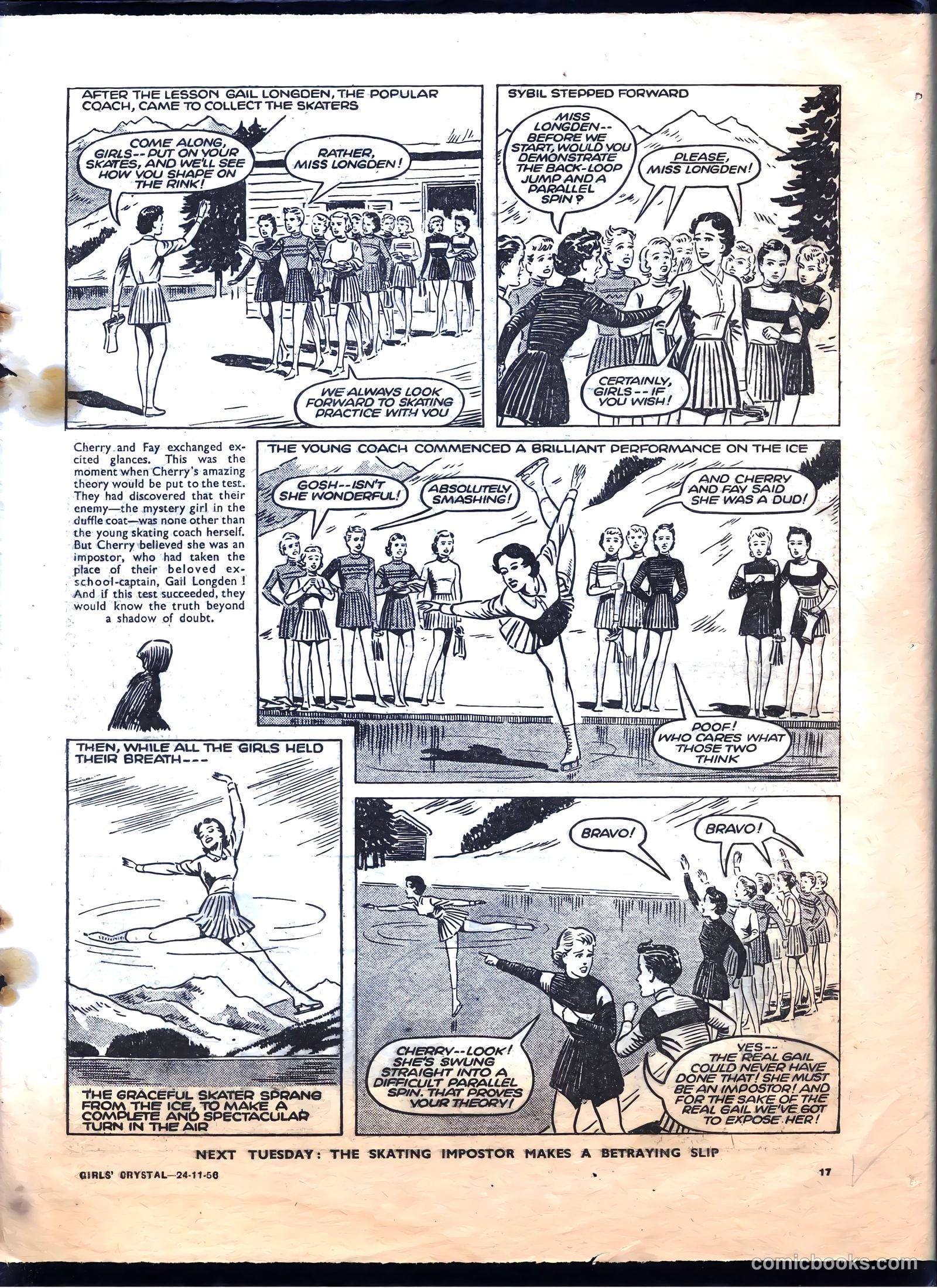 Girls' Crystal #1101 (1956) — page 17 of 24