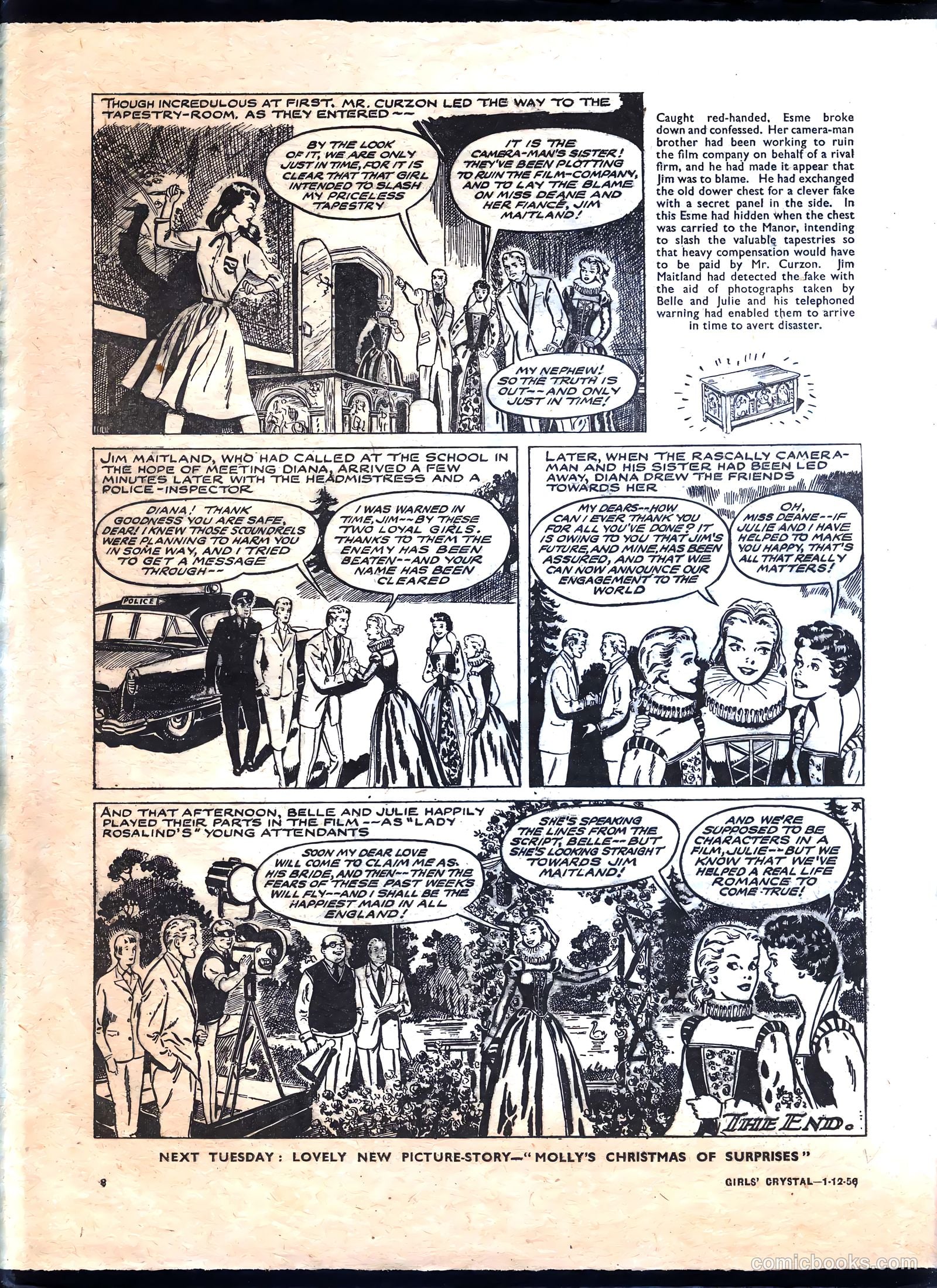 Girls' Crystal #1102 (1956) — page 8 of 24
