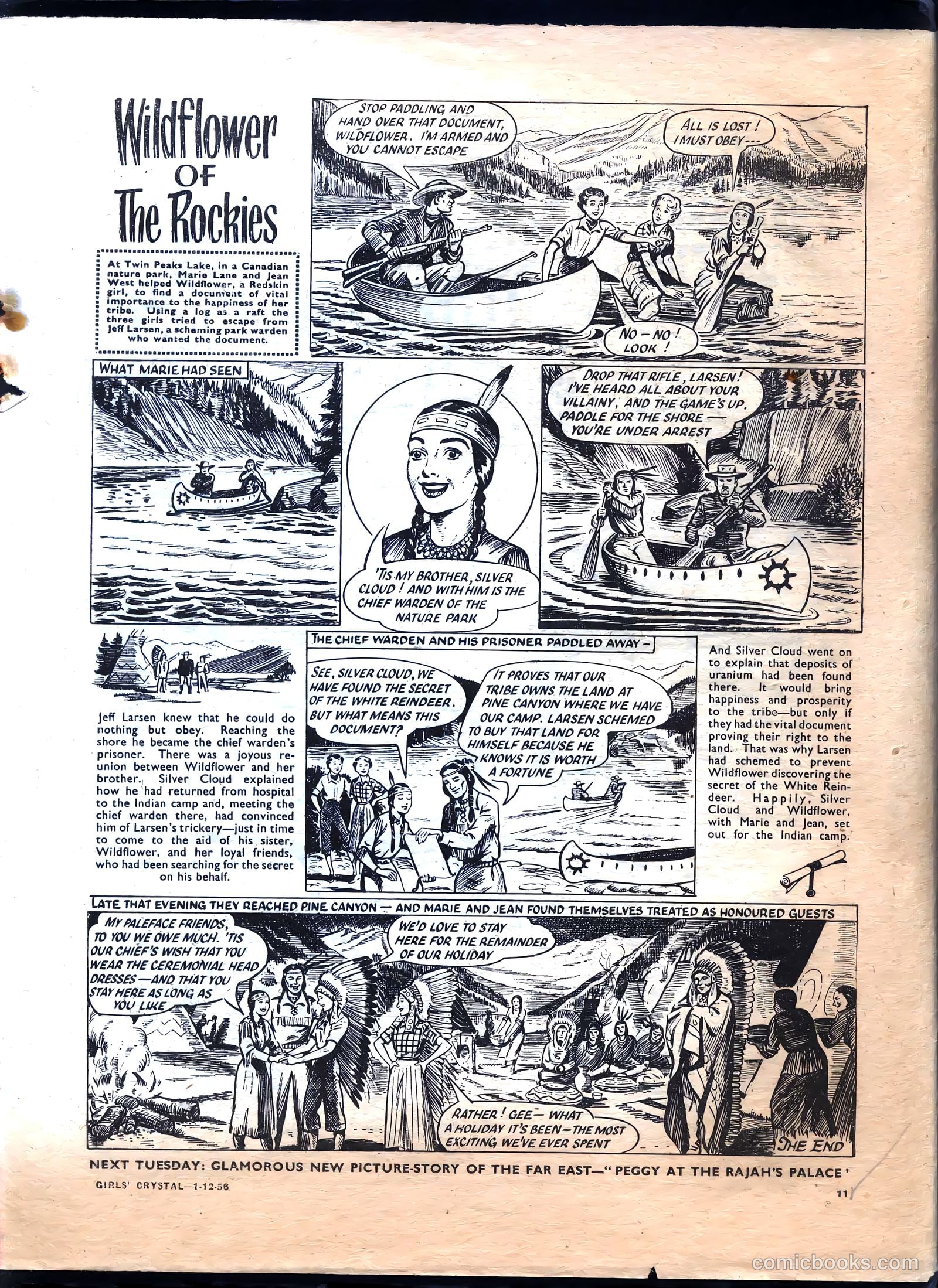Girls' Crystal #1102 (1956) — page 11 of 24