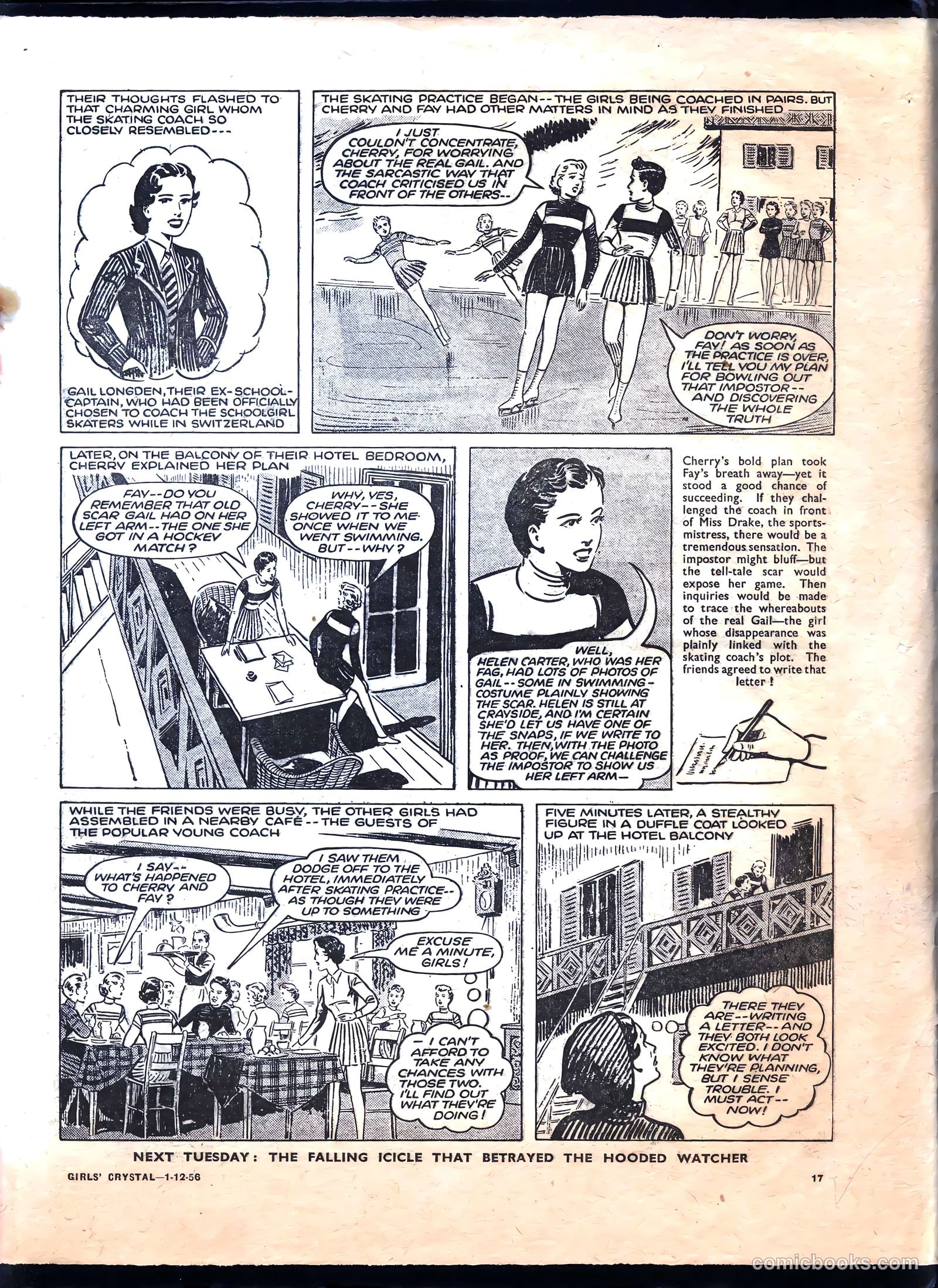Girls' Crystal #1102 (1956) — page 17 of 24