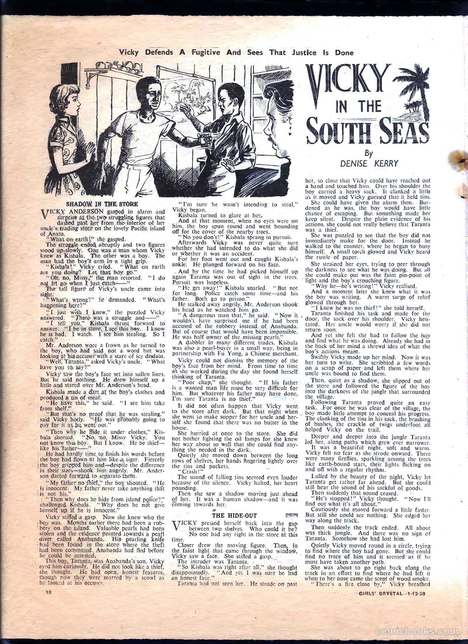 Girls' Crystal #1102 (1956) — page 18 of 24