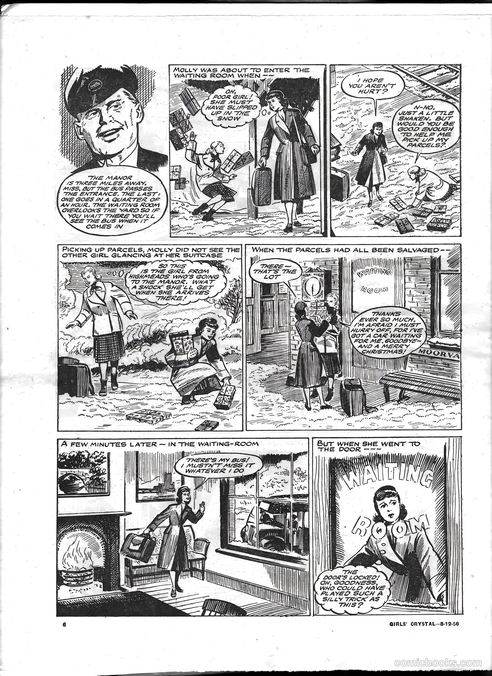 Girls' Crystal #1103 (1956) — page 6 of 24
