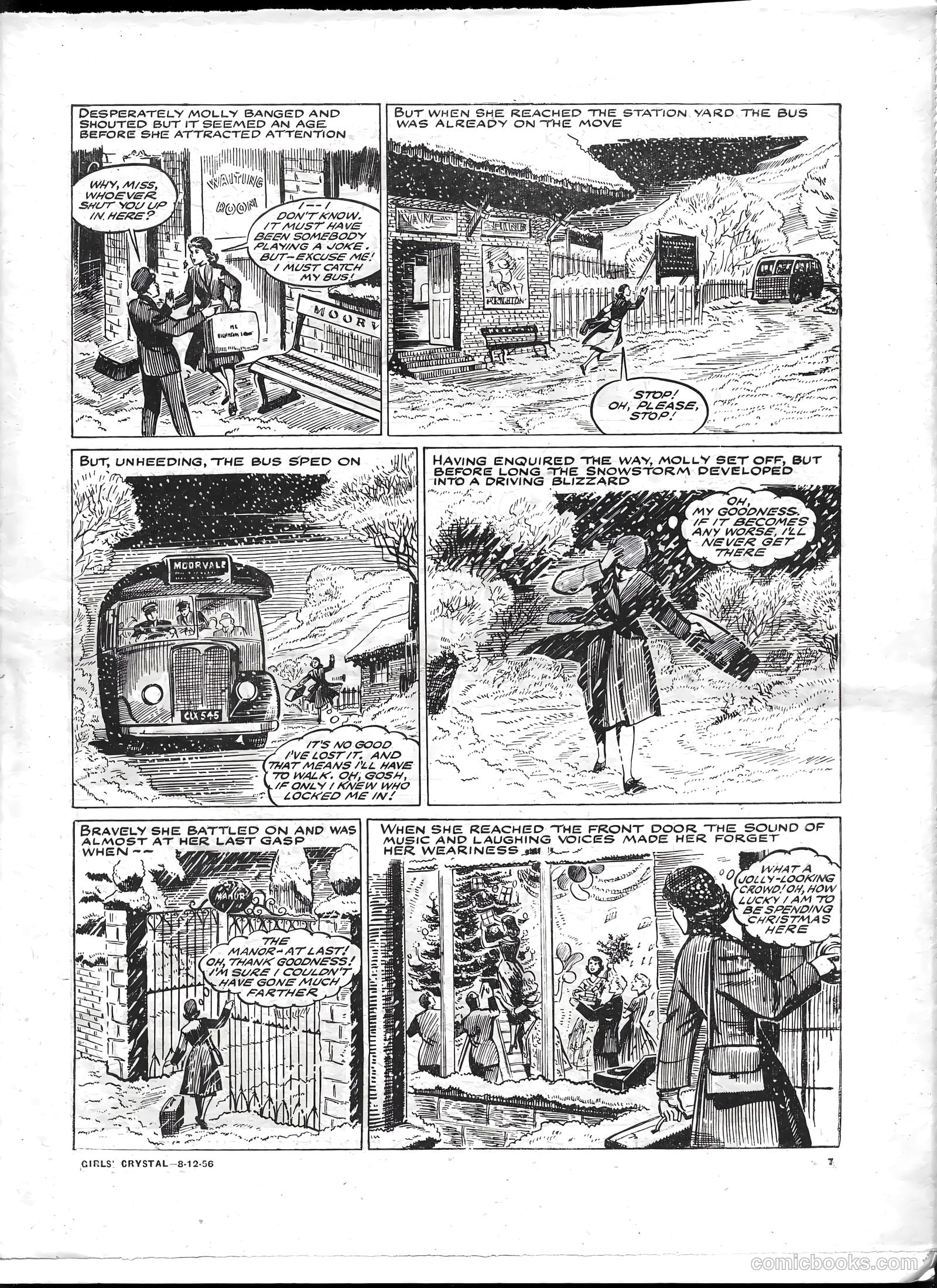 Girls' Crystal #1103 (1956) — page 7 of 24