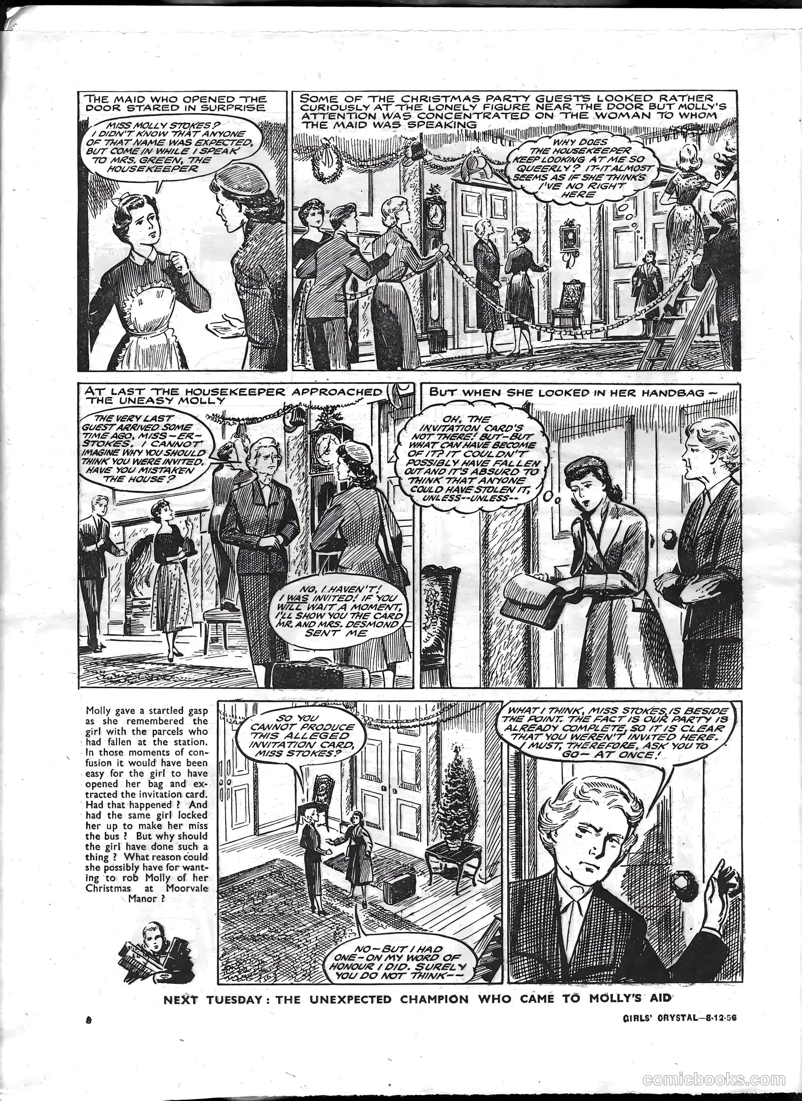 Girls' Crystal #1103 (1956) — page 8 of 24