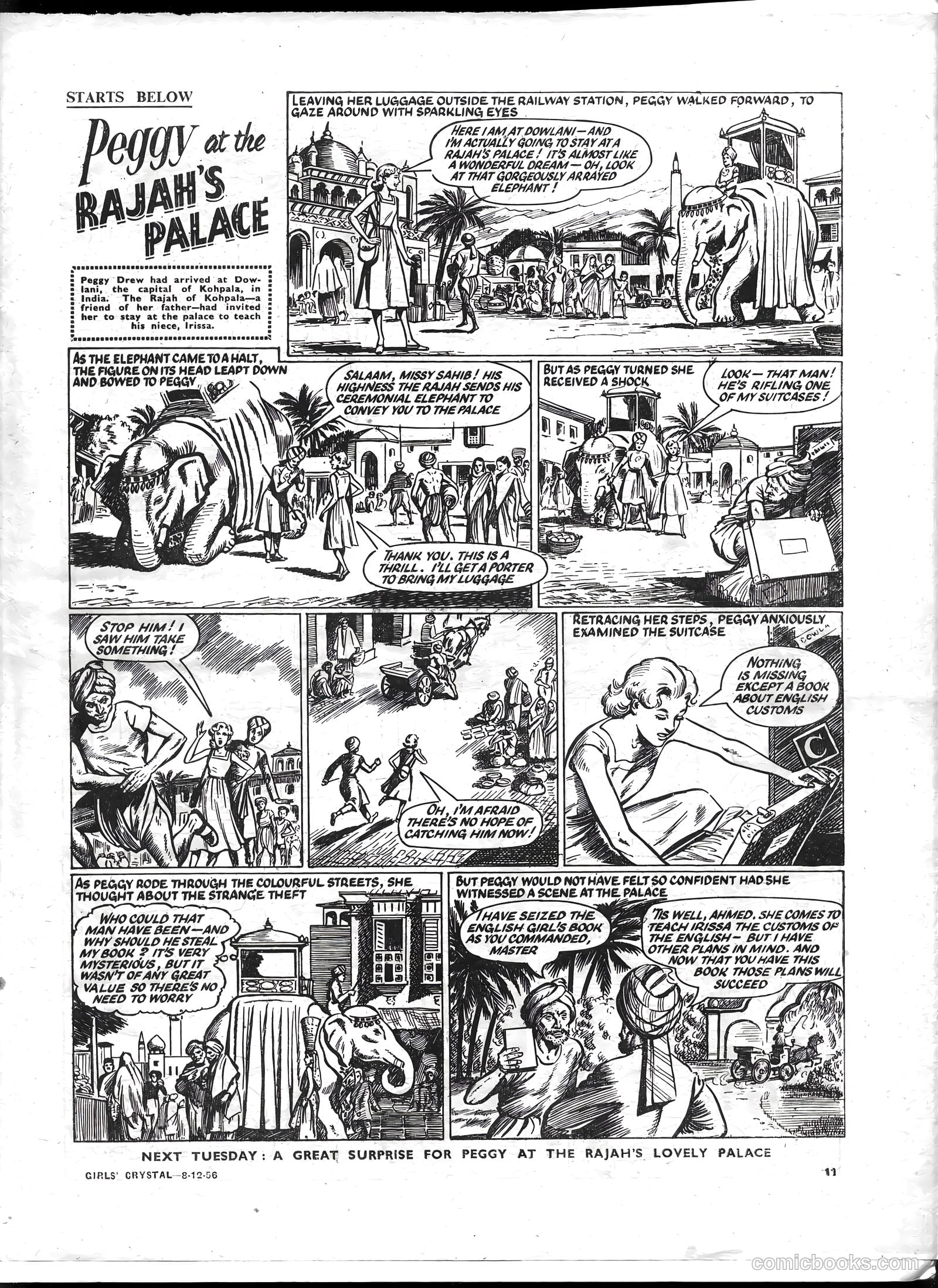 Girls' Crystal #1103 (1956) — page 11 of 24