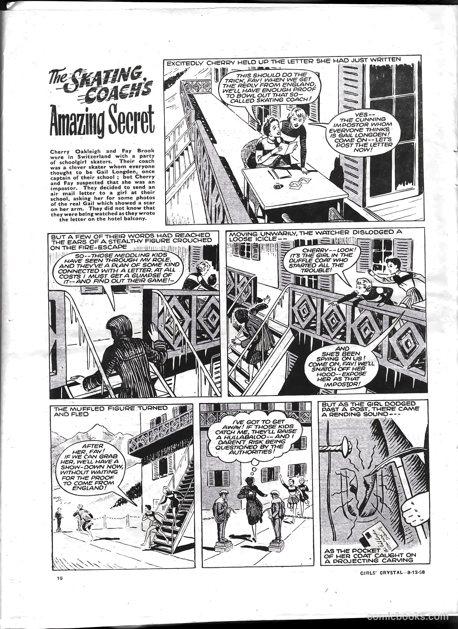 Girls' Crystal #1103 (1956) — page 16 of 24