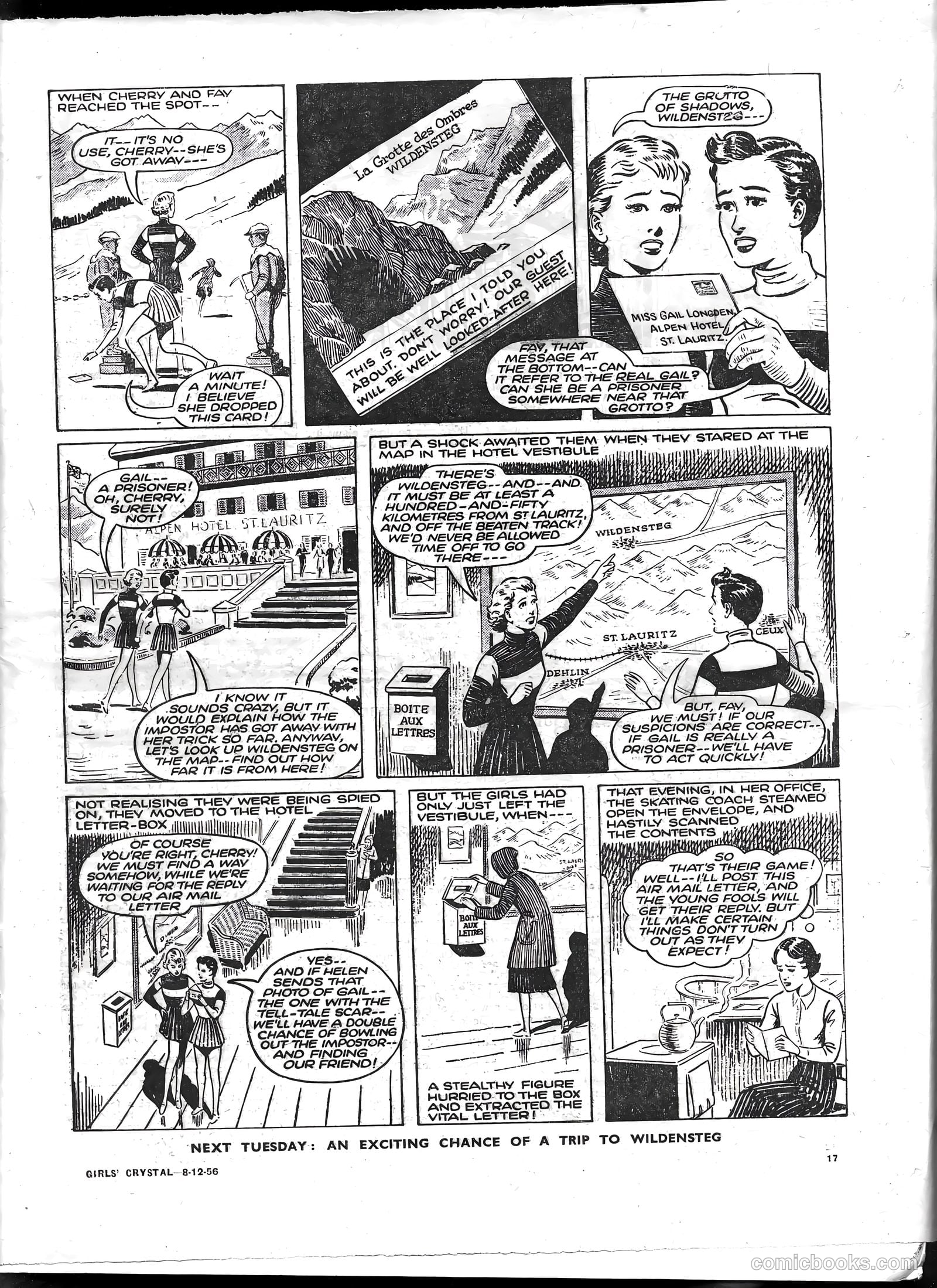 Girls' Crystal #1103 (1956) — page 17 of 24