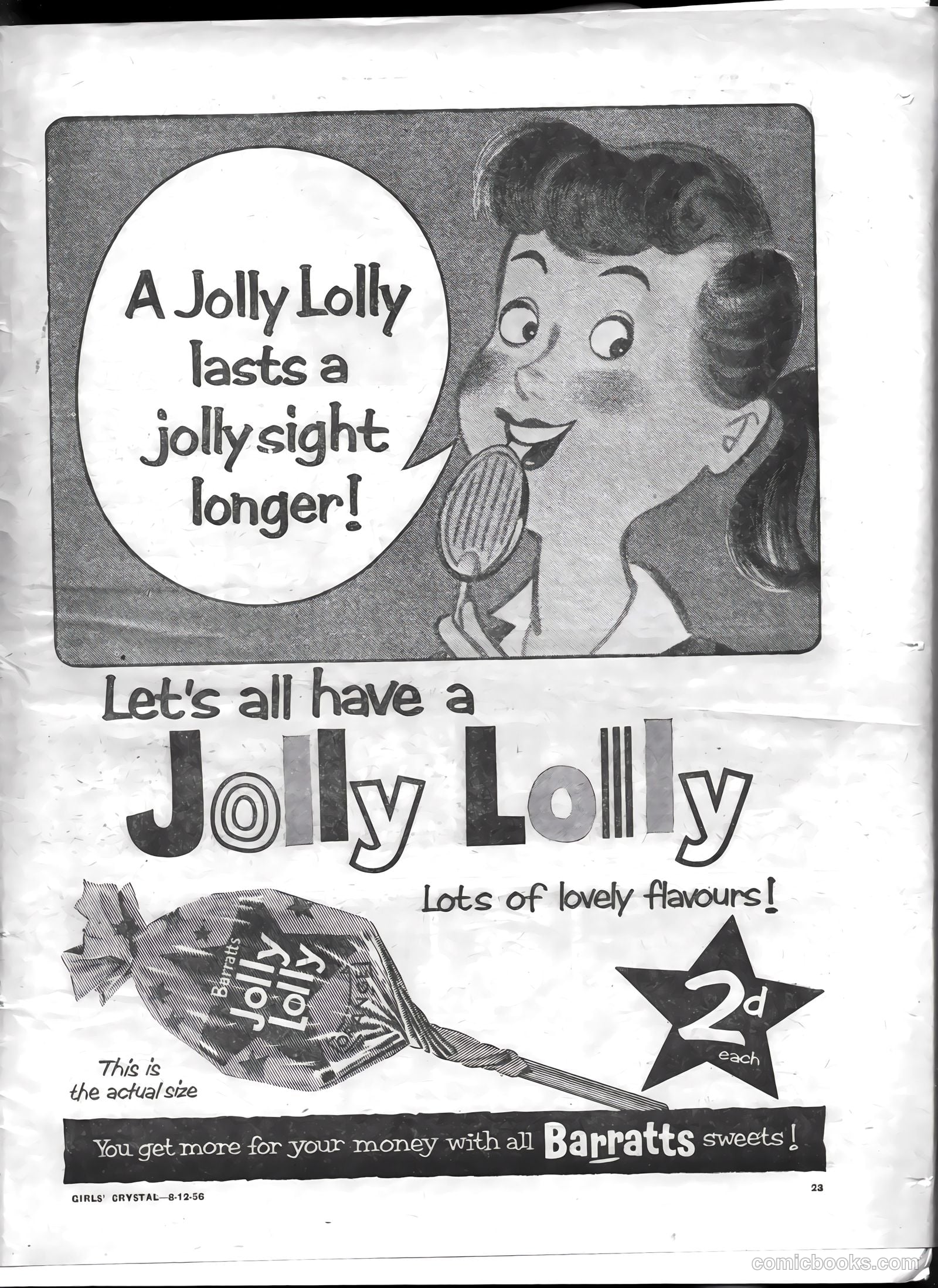 Girls' Crystal #1103 (1956) — page 23 of 24