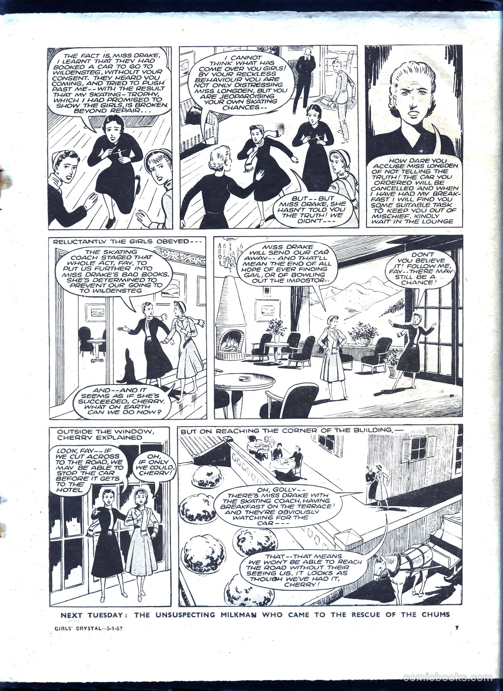 Girls' Crystal #1109 (1957) — page 7 of 24