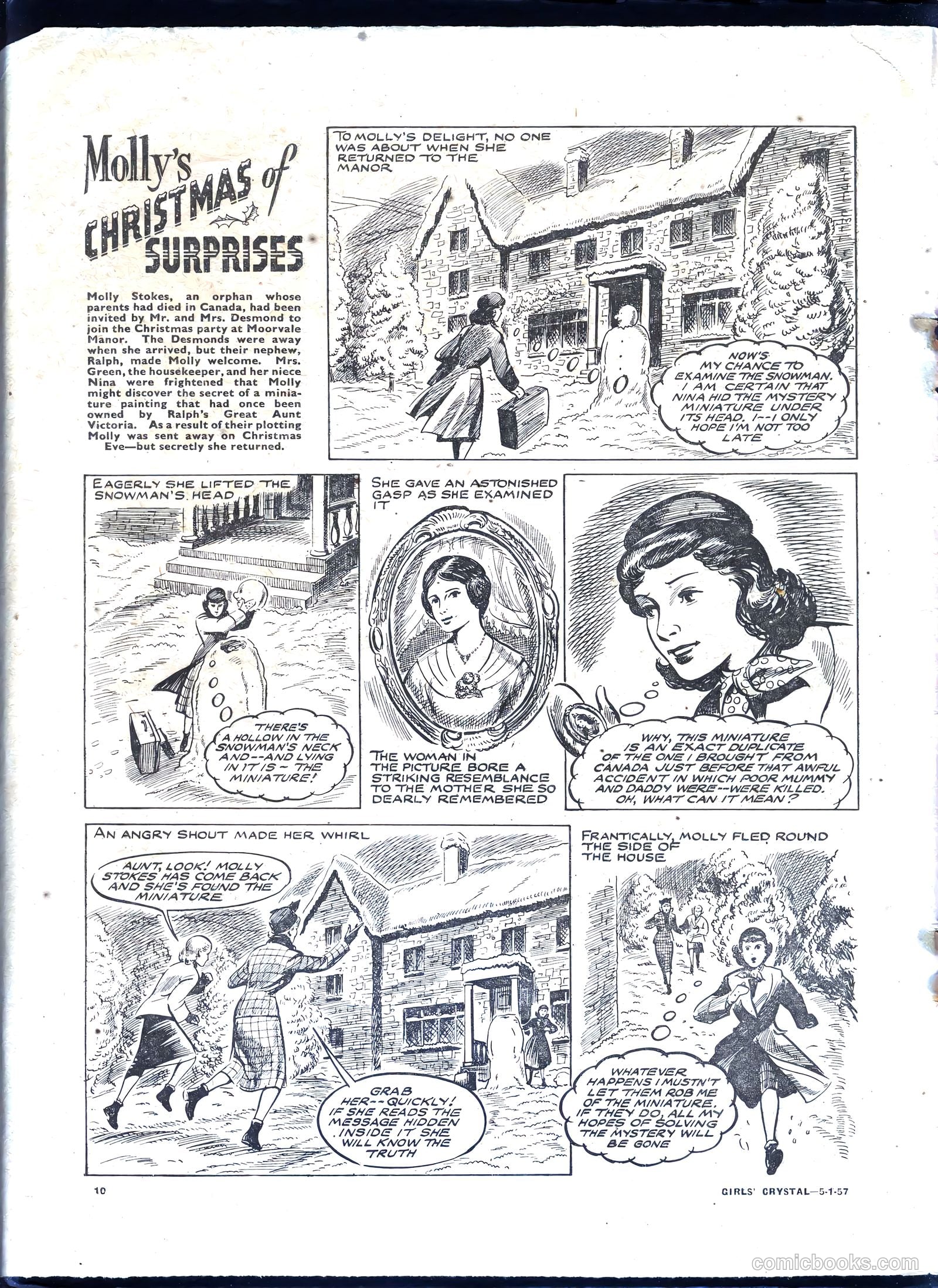 Girls' Crystal #1109 (1957) — page 10 of 24