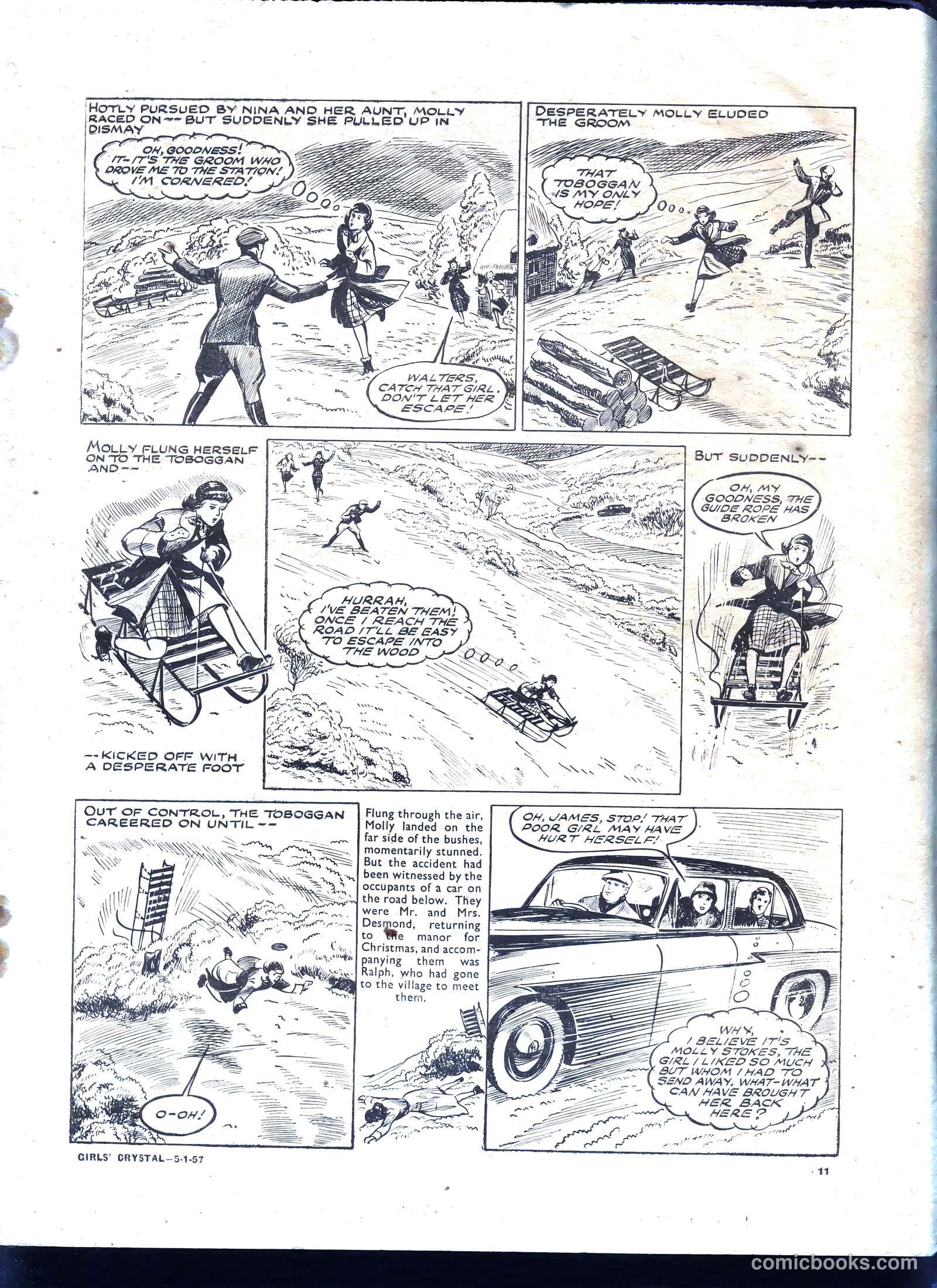Girls' Crystal #1109 (1957) — page 11 of 24