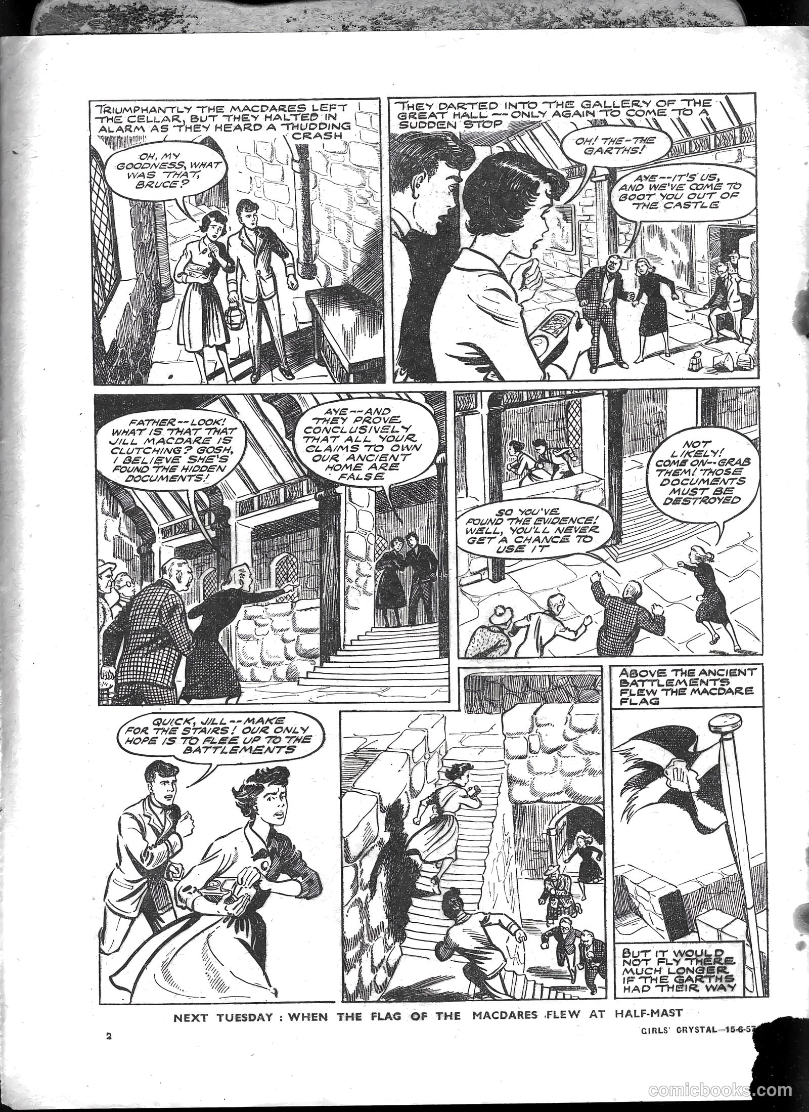 Girls' Crystal #1130 (1957) — page 2 of 20