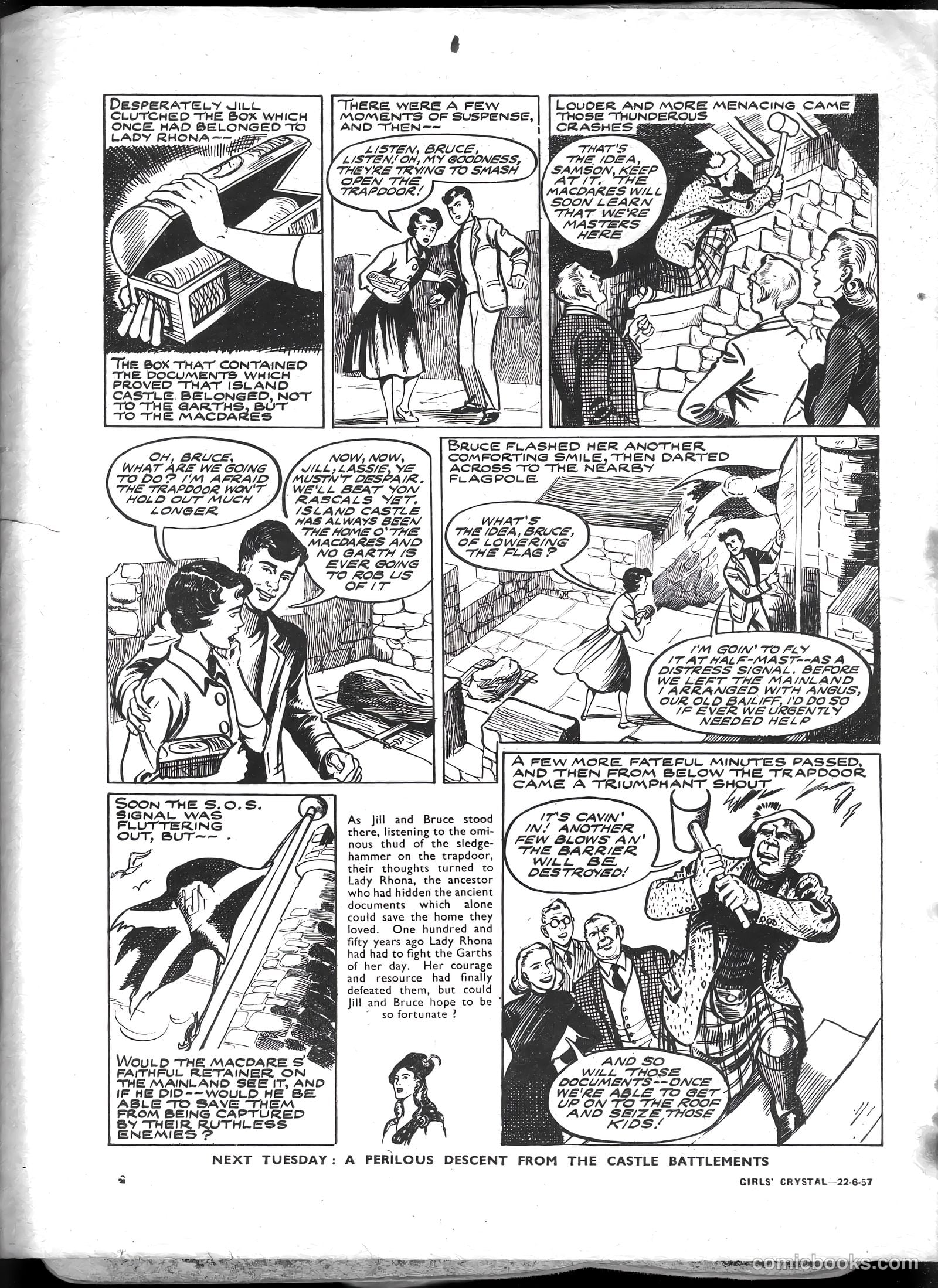 Girls' Crystal #1131 (1957) — page 2 of 20