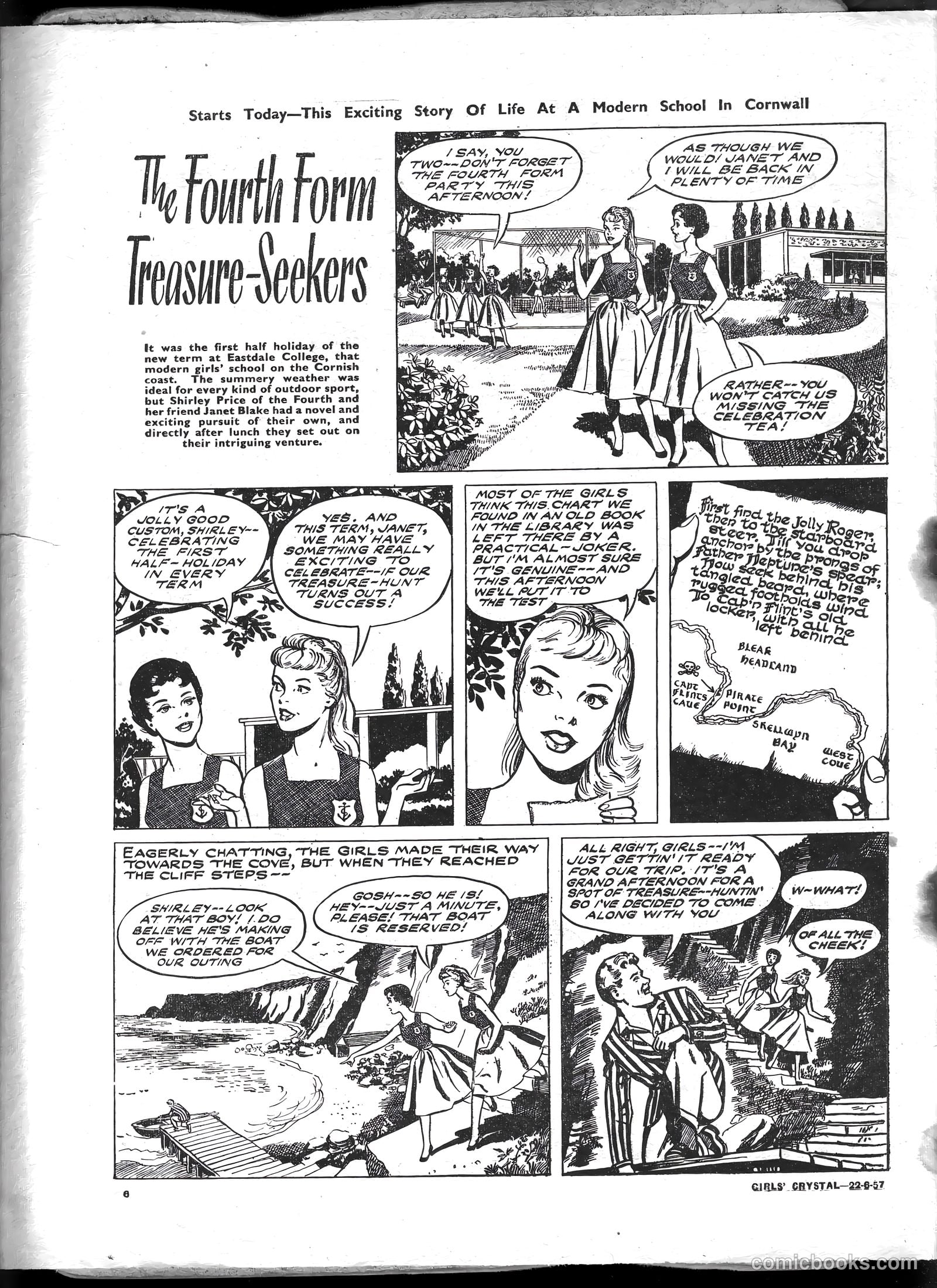 Girls' Crystal #1131 (1957) — page 6 of 20