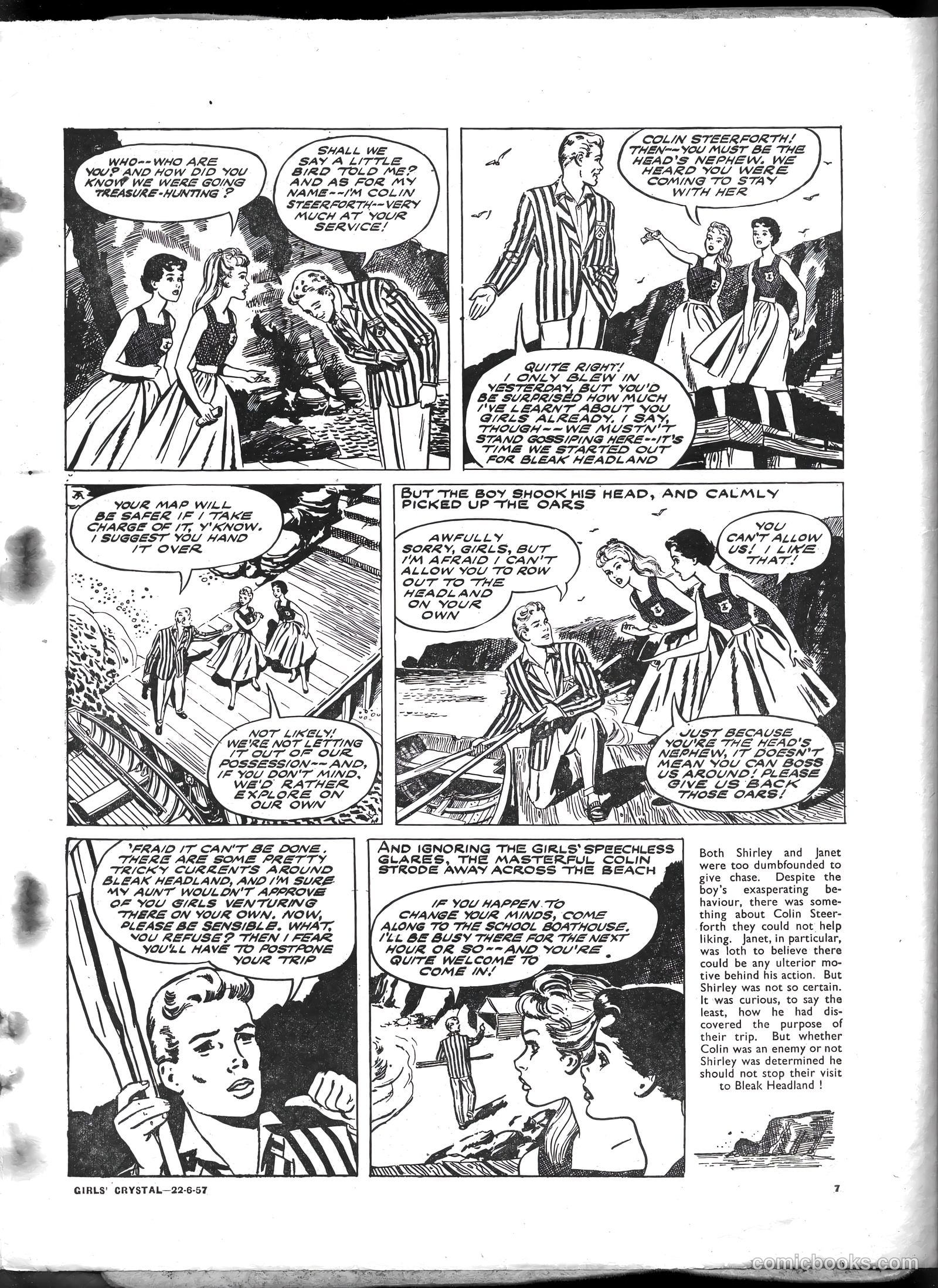 Girls' Crystal #1131 (1957) — page 7 of 20