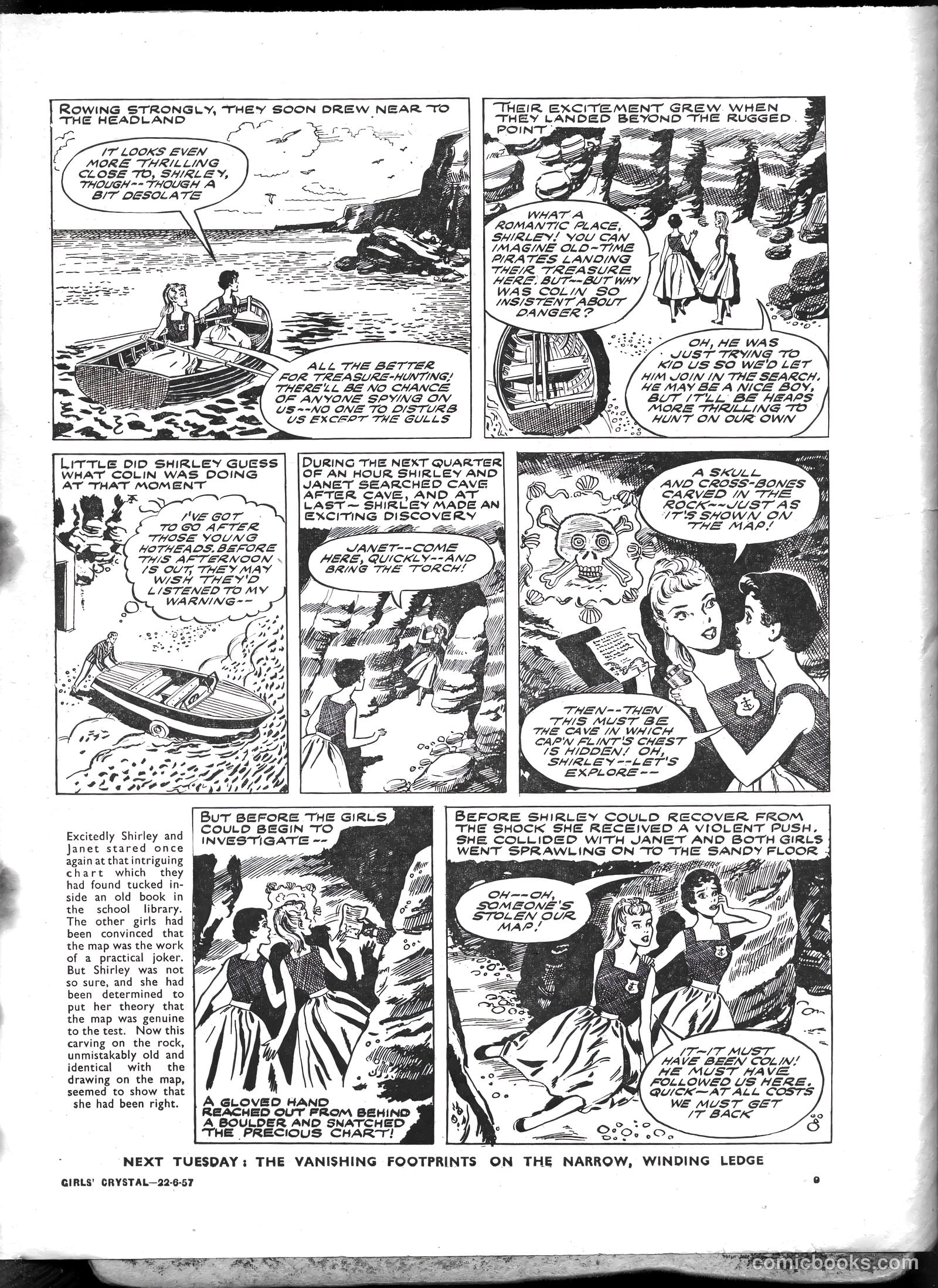 Girls' Crystal #1131 (1957) — page 9 of 20