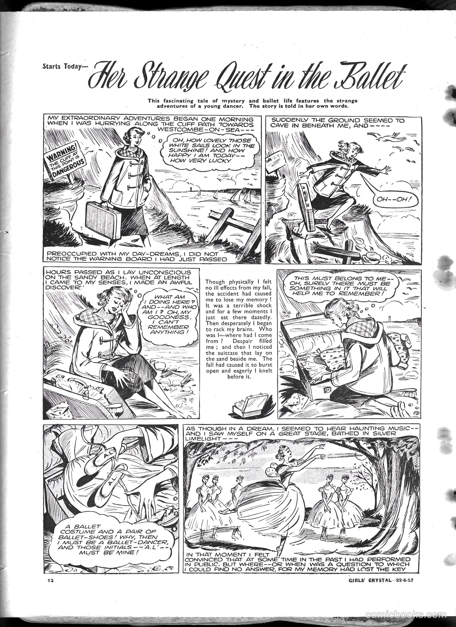 Girls' Crystal #1131 (1957) — page 12 of 20