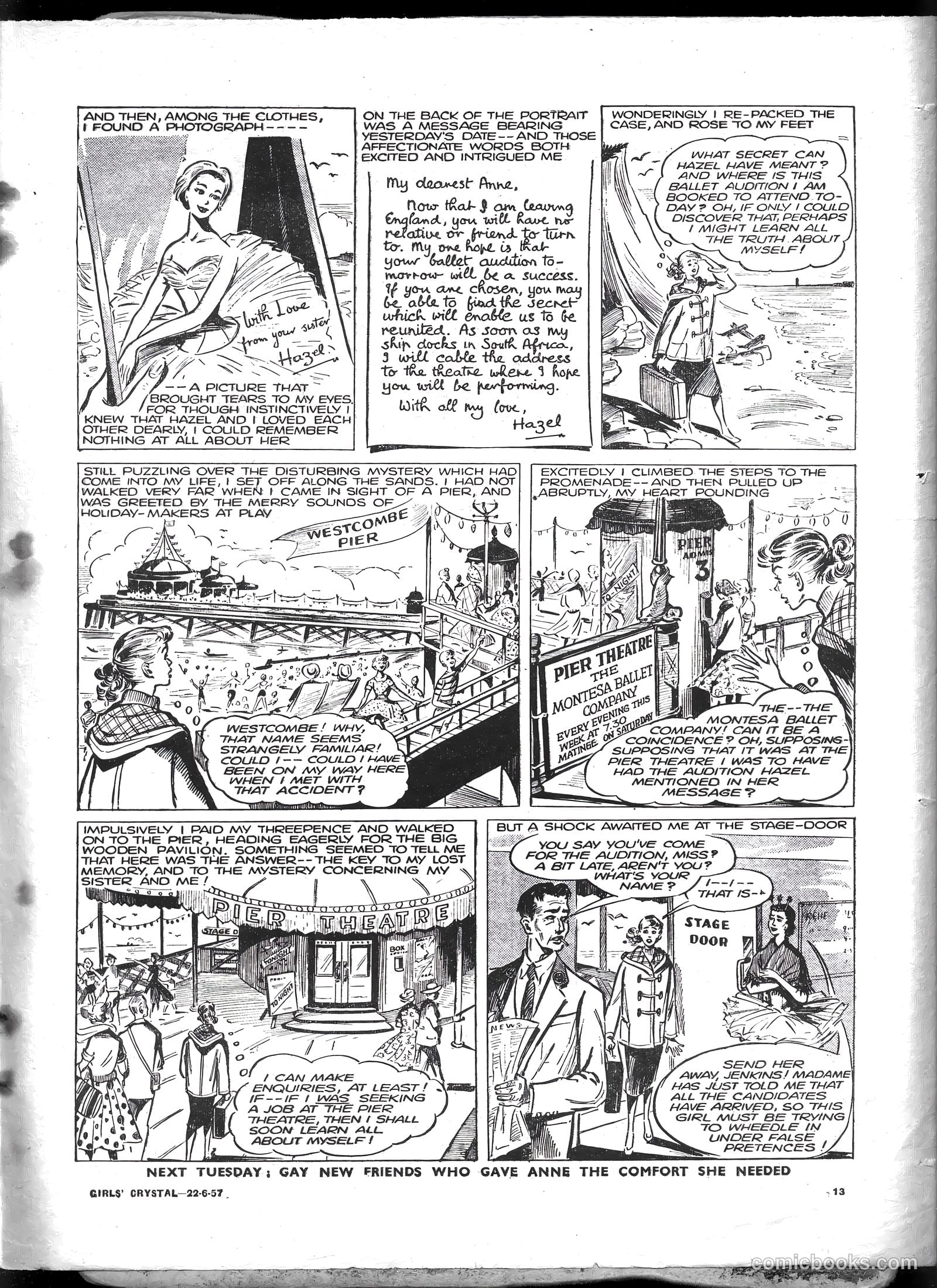 Girls' Crystal #1131 (1957) — page 13 of 20