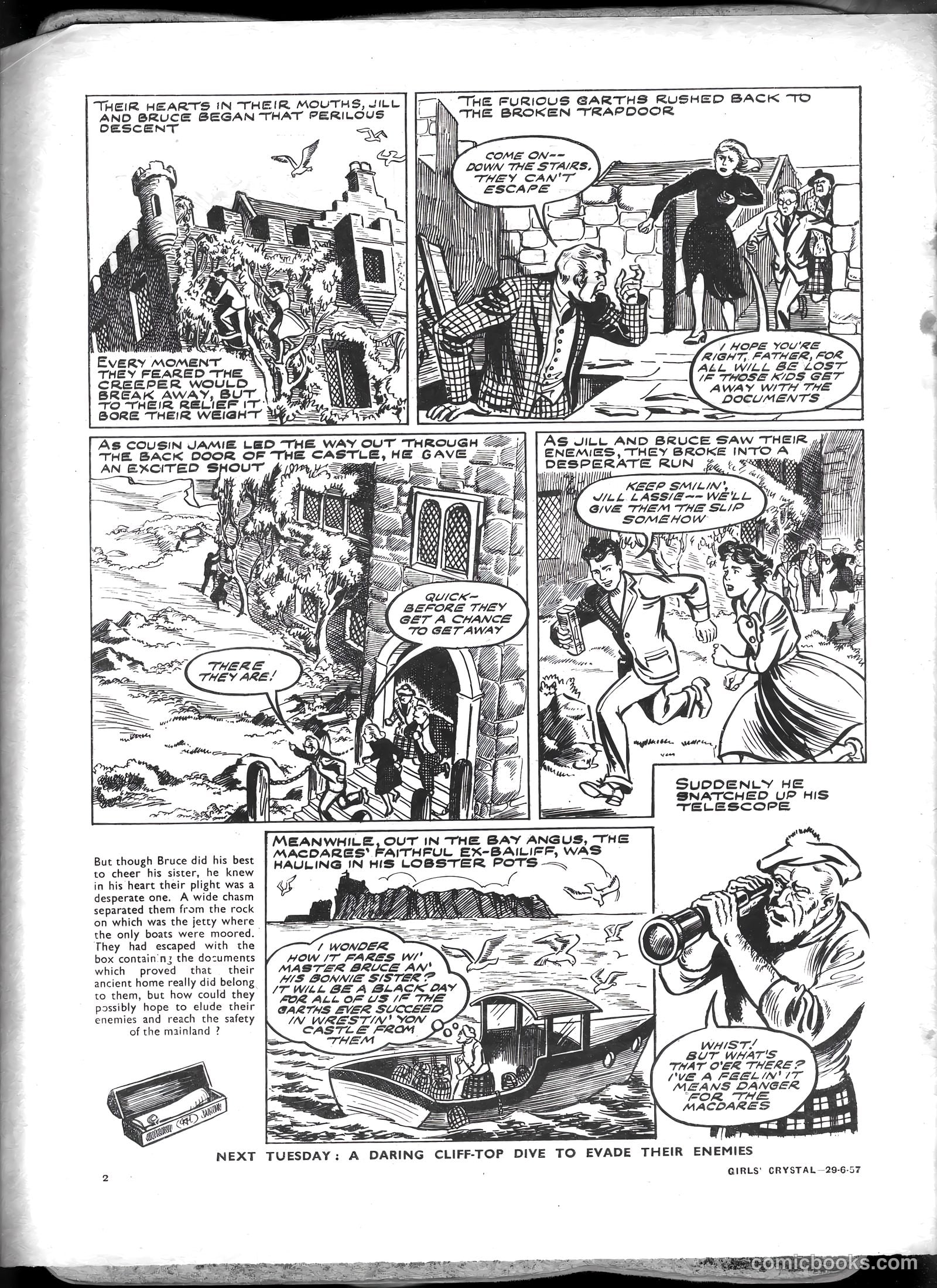Girls' Crystal #1132 (1957) — page 2 of 20