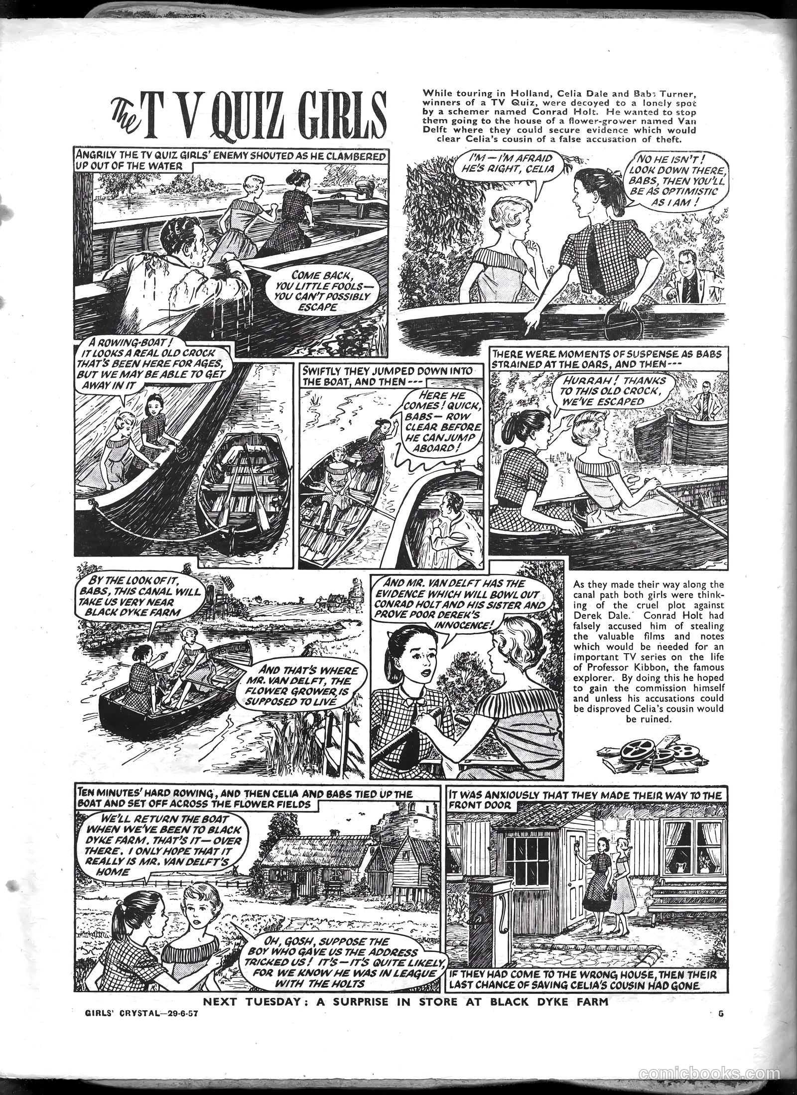 Girls' Crystal #1132 (1957) — page 5 of 20