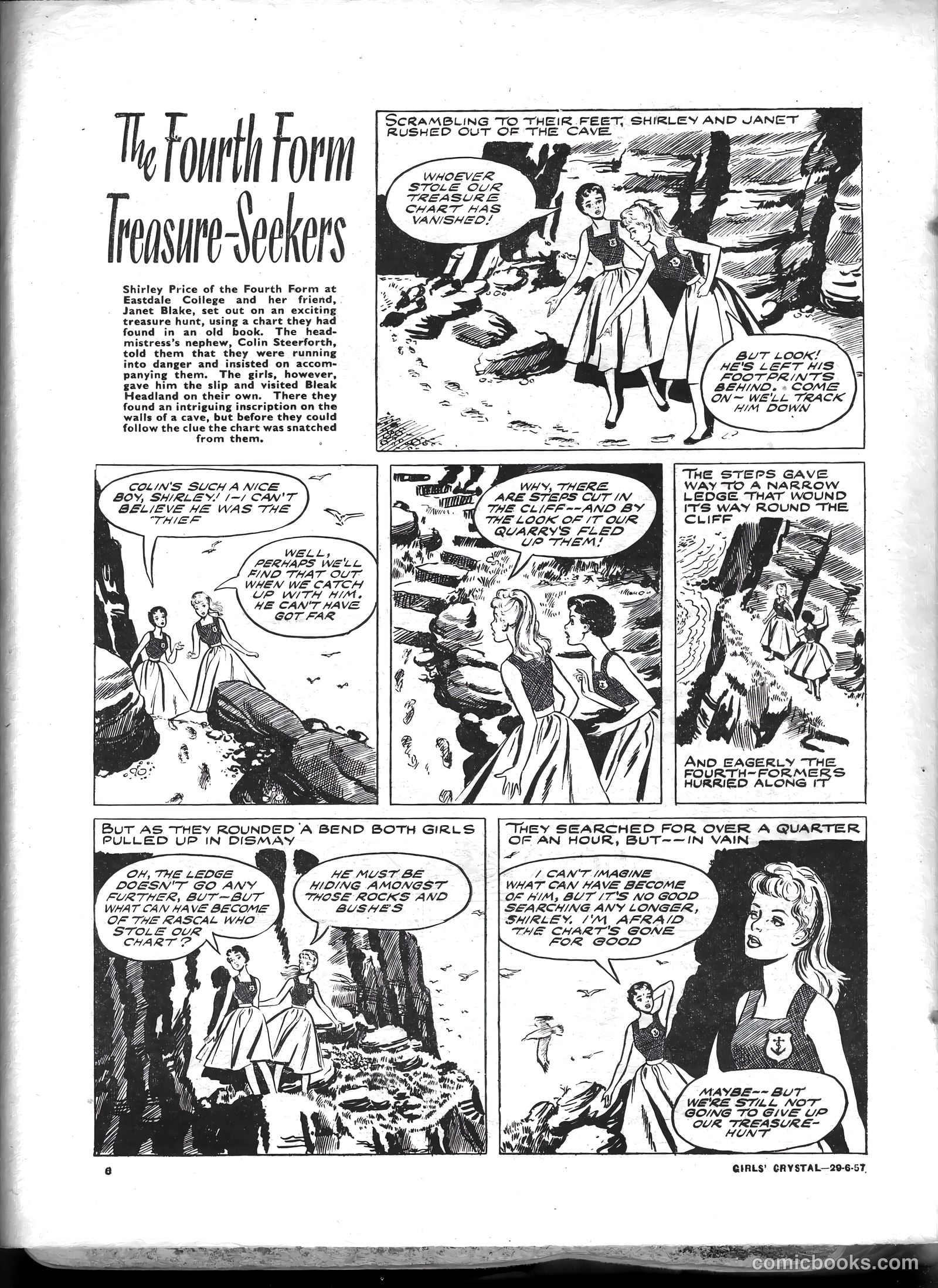 Girls' Crystal #1132 (1957) — page 6 of 20