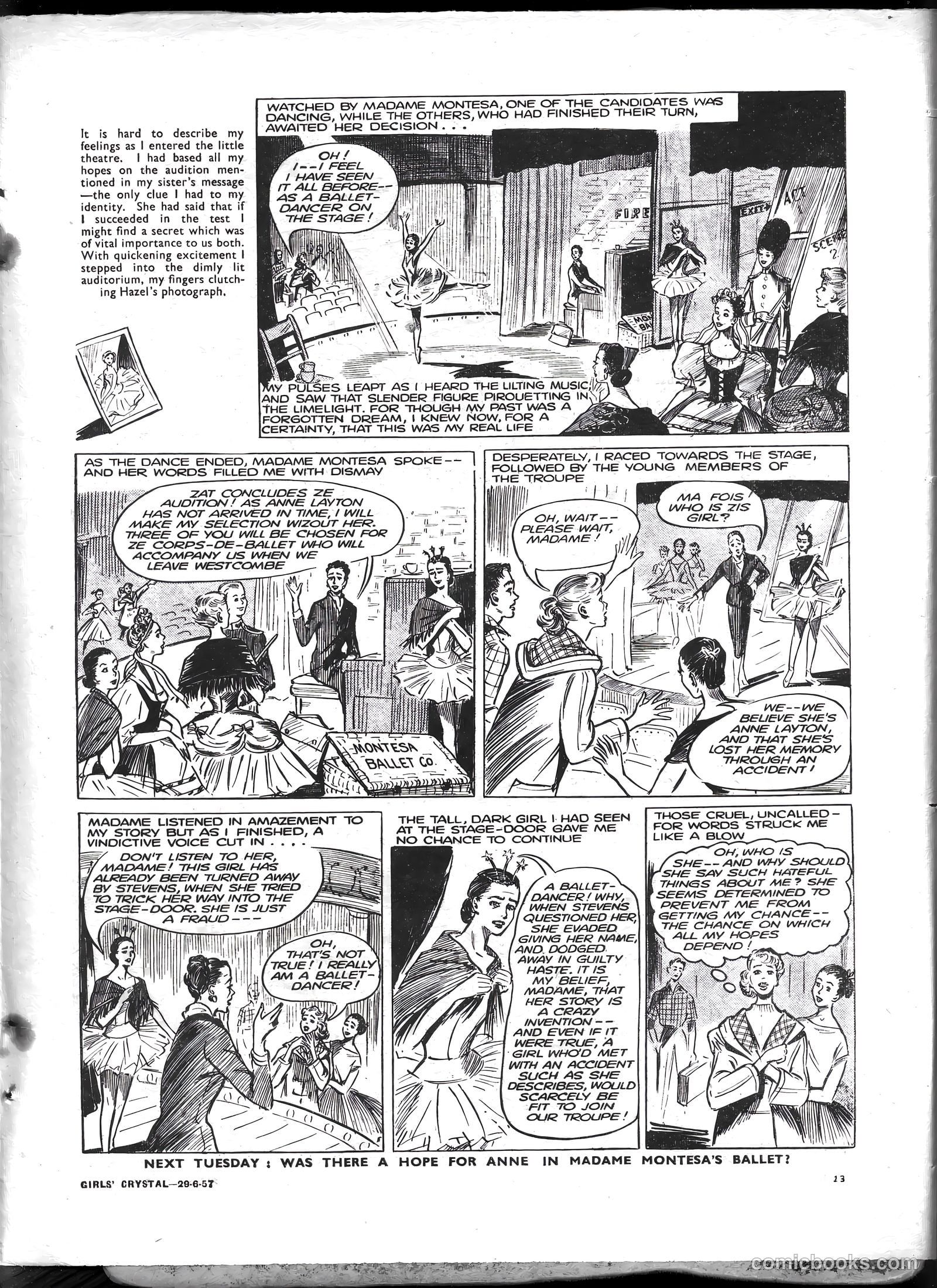 Girls' Crystal #1132 (1957) — page 13 of 20
