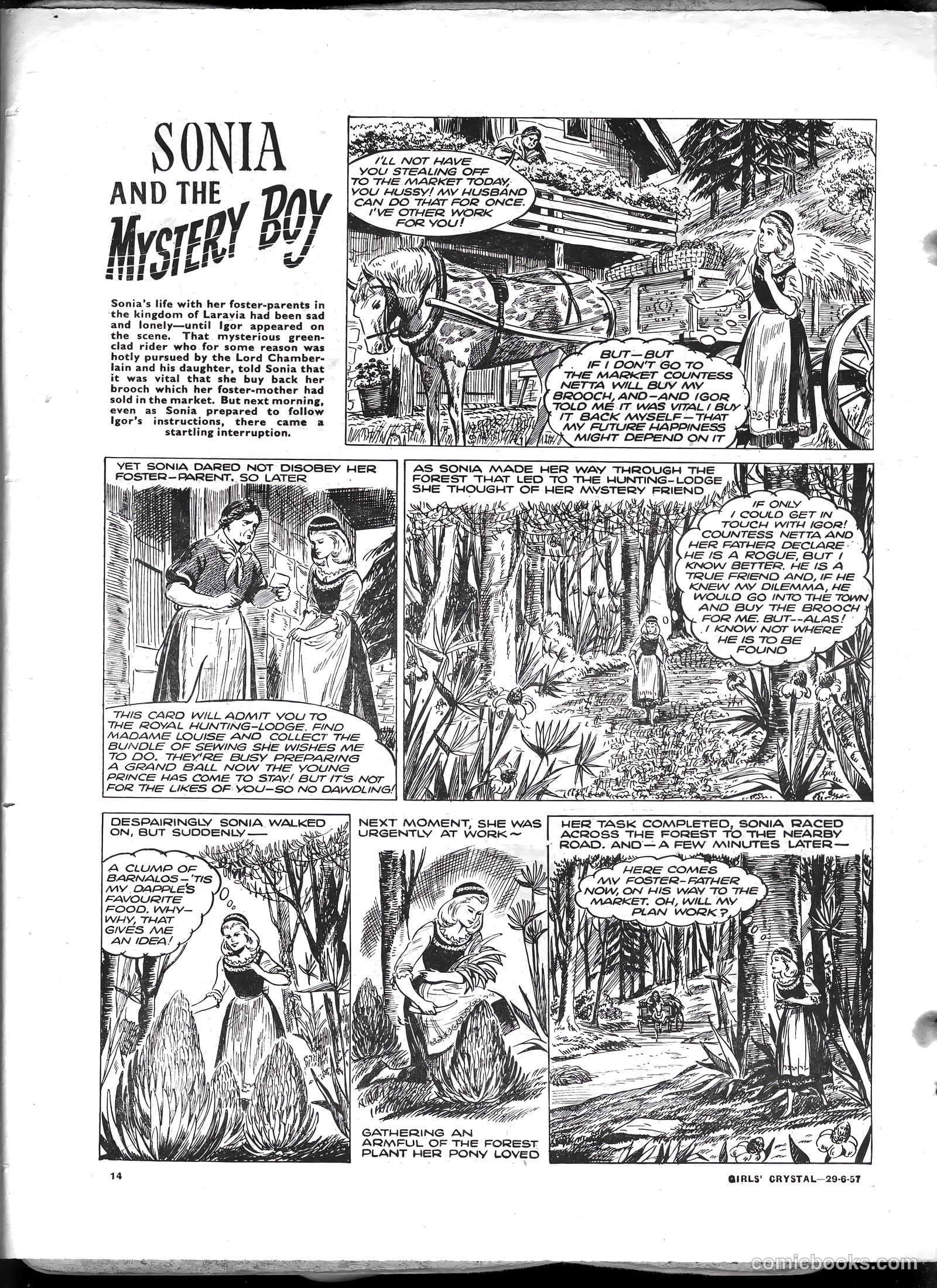 Girls' Crystal #1132 (1957) — page 14 of 20
