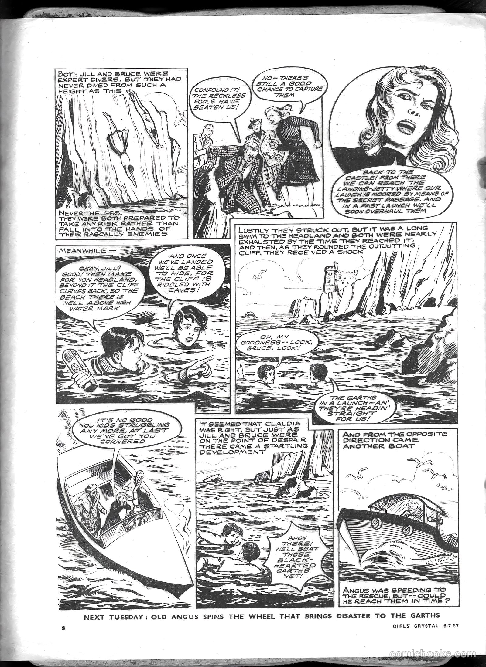 Girls' Crystal #1133 (1957) — page 2 of 20