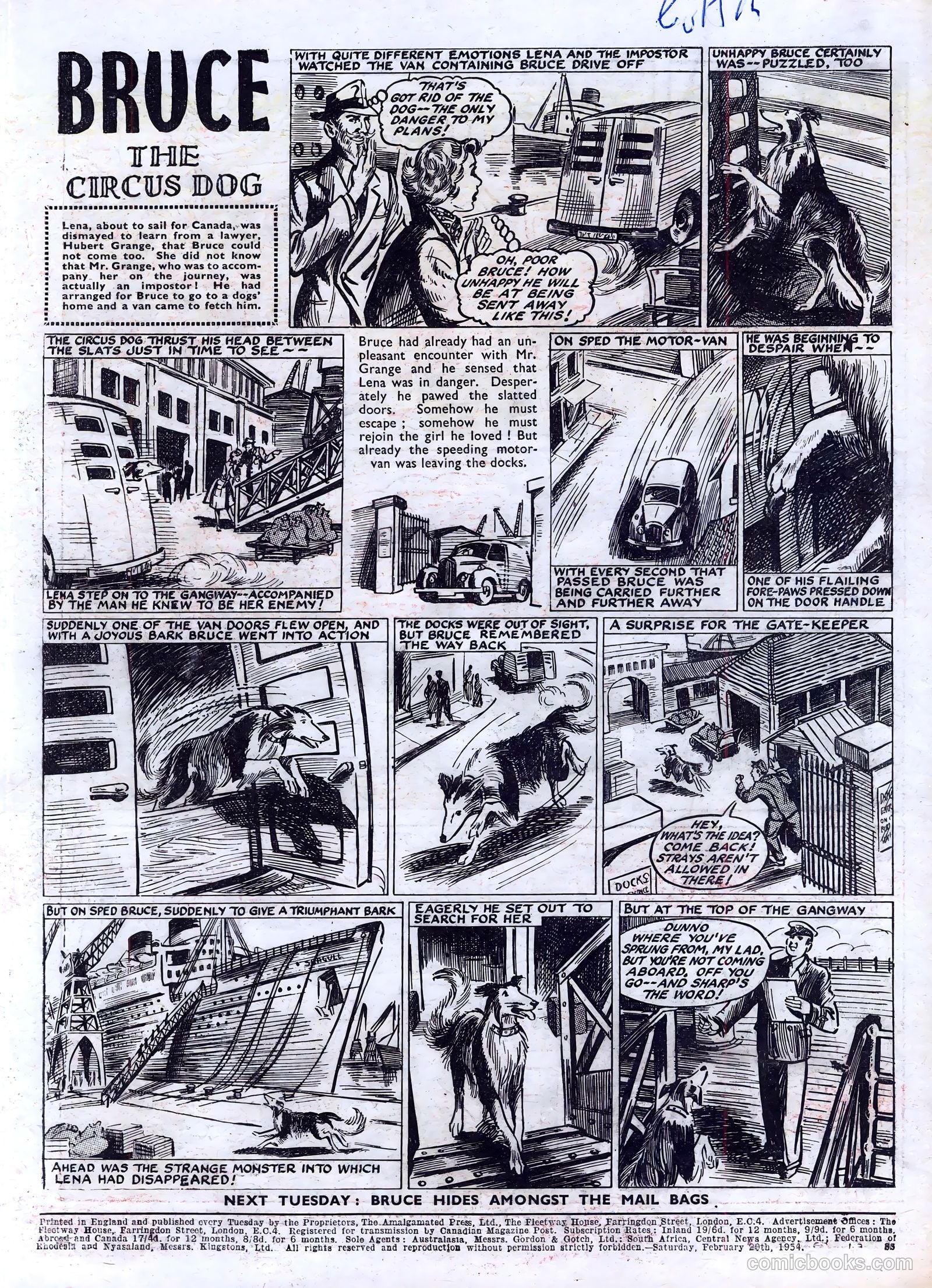 Girls' Crystal #957 (1954) — page 24 of 24