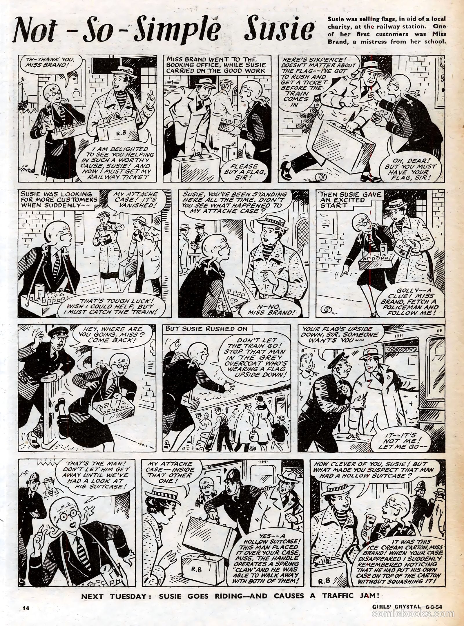 Girls' Crystal #959 (1954) — page 14 of 20