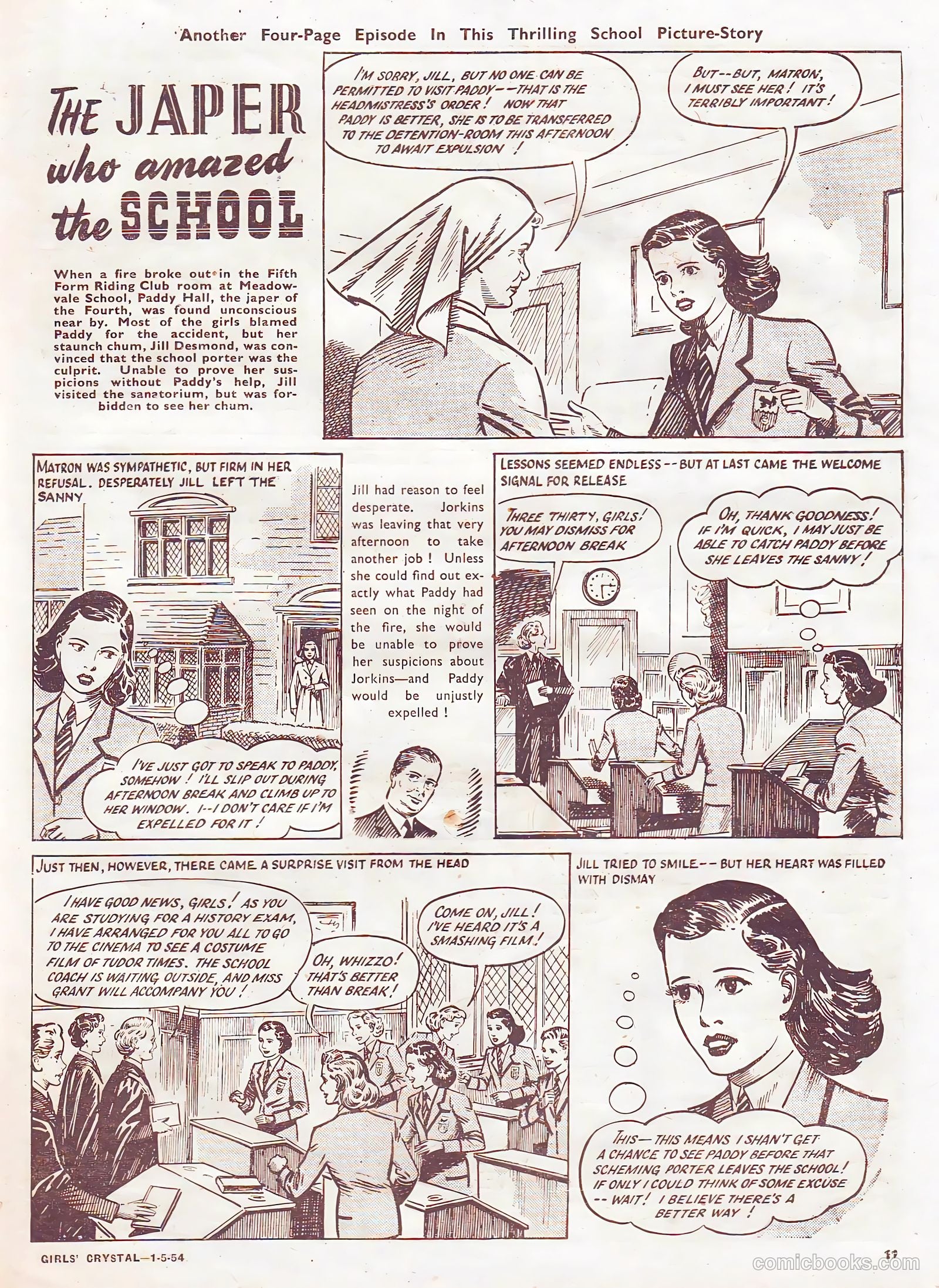 Girls' Crystal #967 (1954) — page 11 of 20