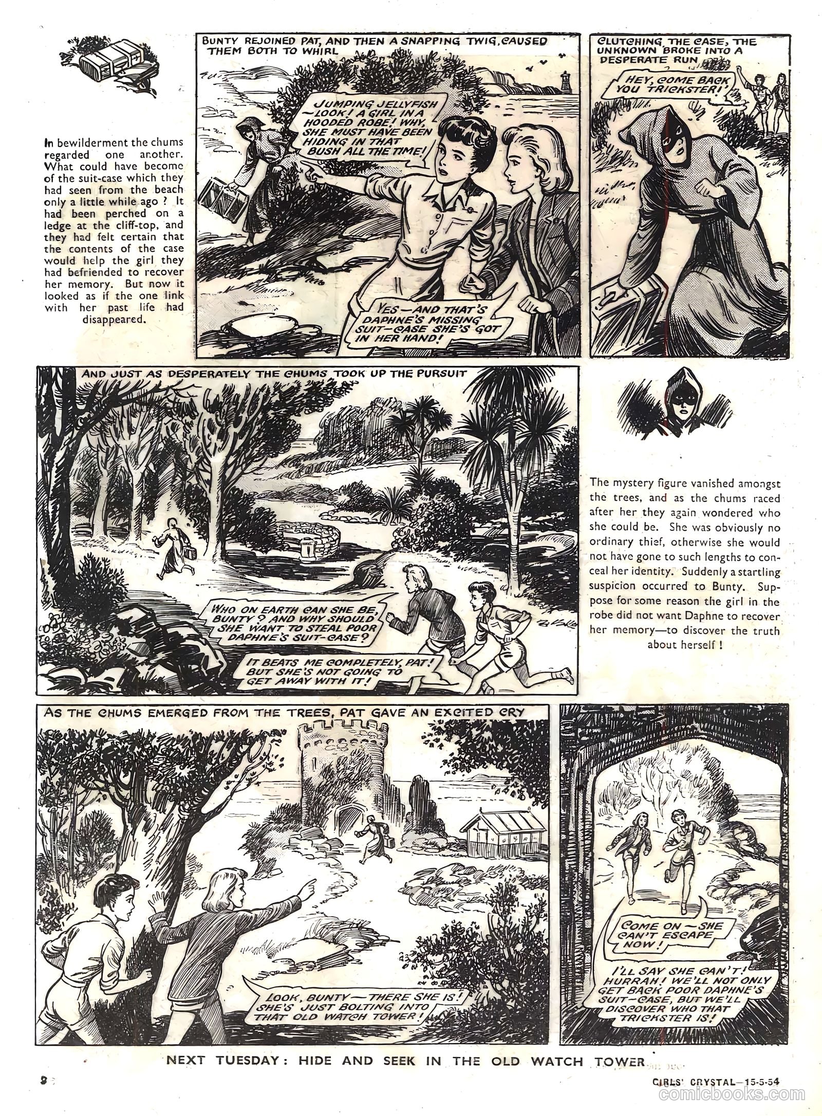 Girls' Crystal #969 (1954) — page 2 of 20