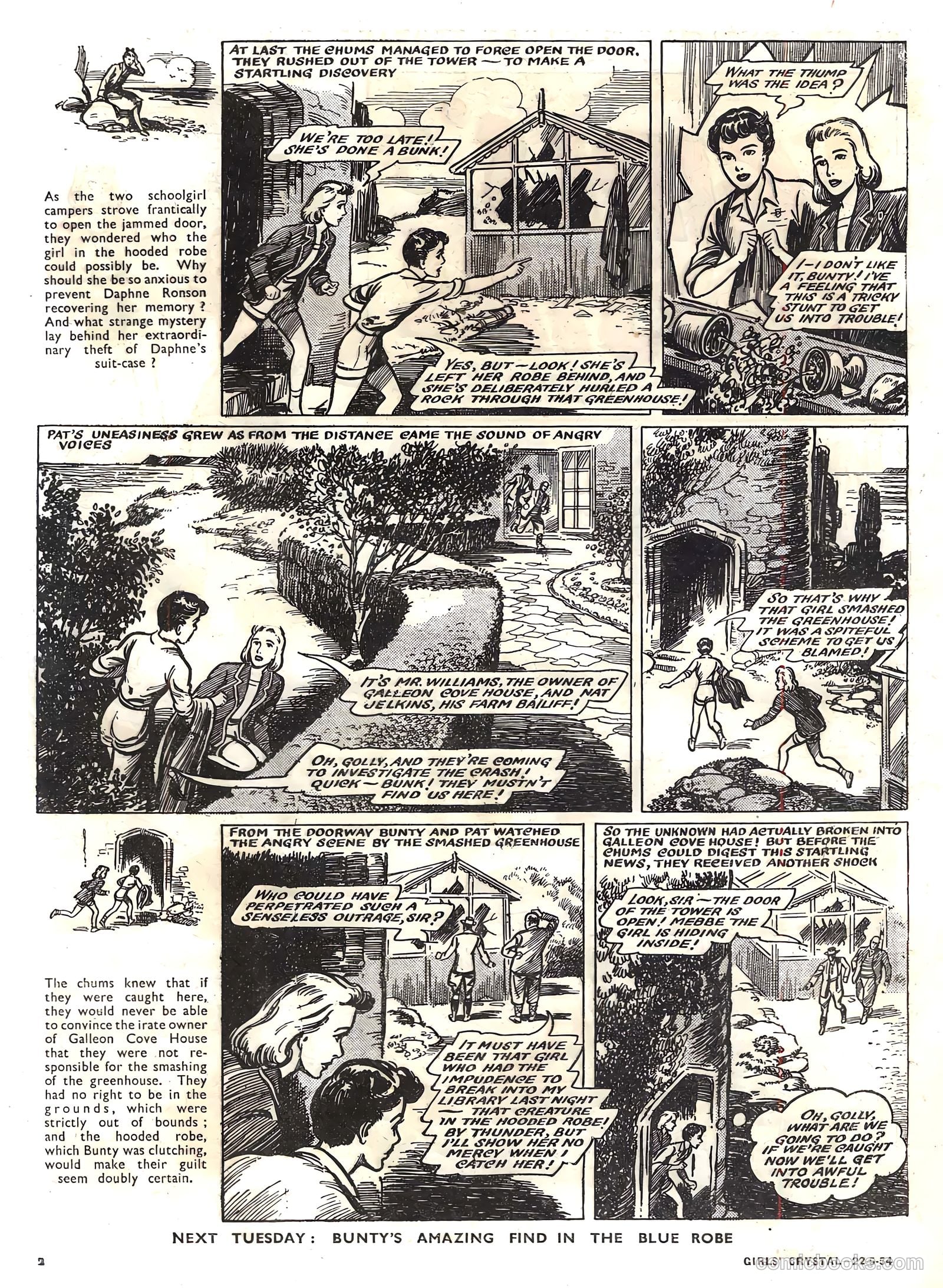 Girls' Crystal #970 (1954) — page 2 of 20