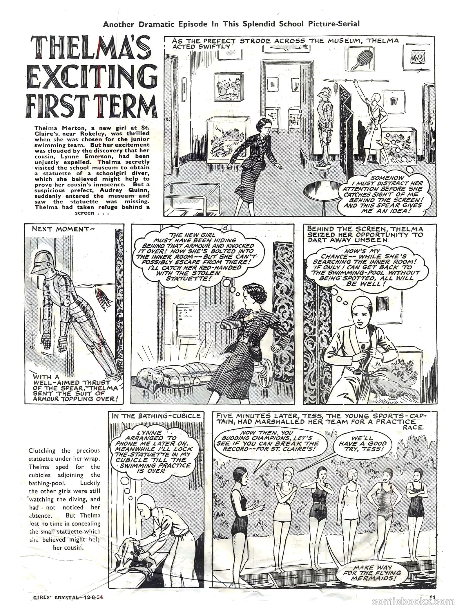 Girls' Crystal #973 (1954) — page 11 of 20