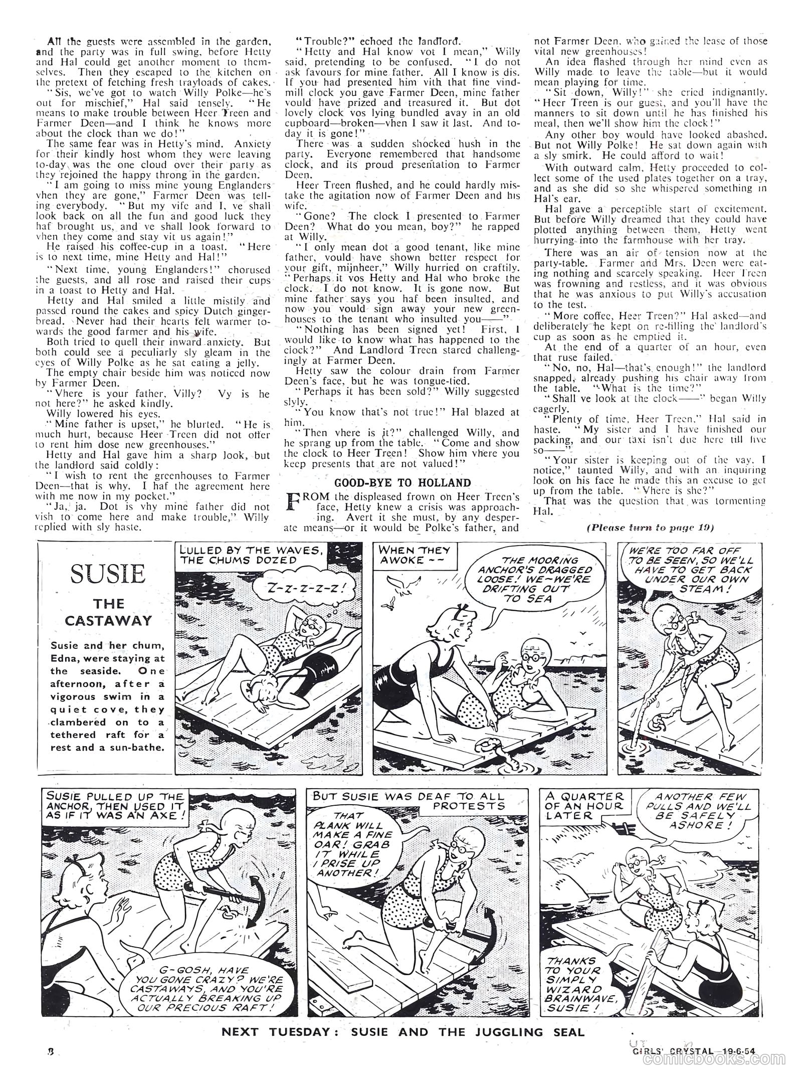 Girls' Crystal #974 (1954) — page 8 of 20