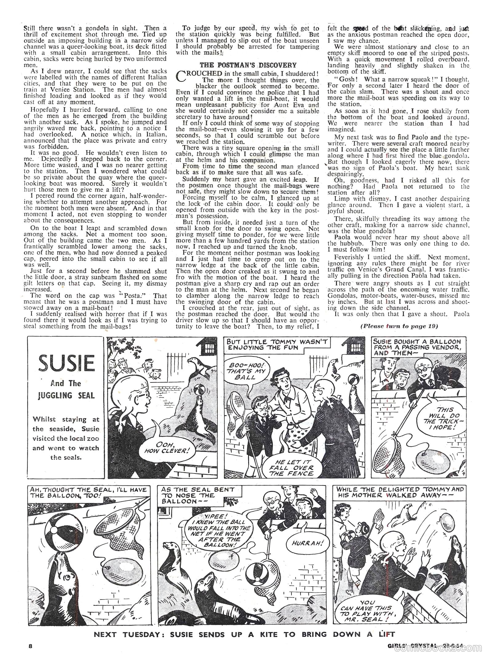Girls' Crystal #975 (1954) — page 8 of 20