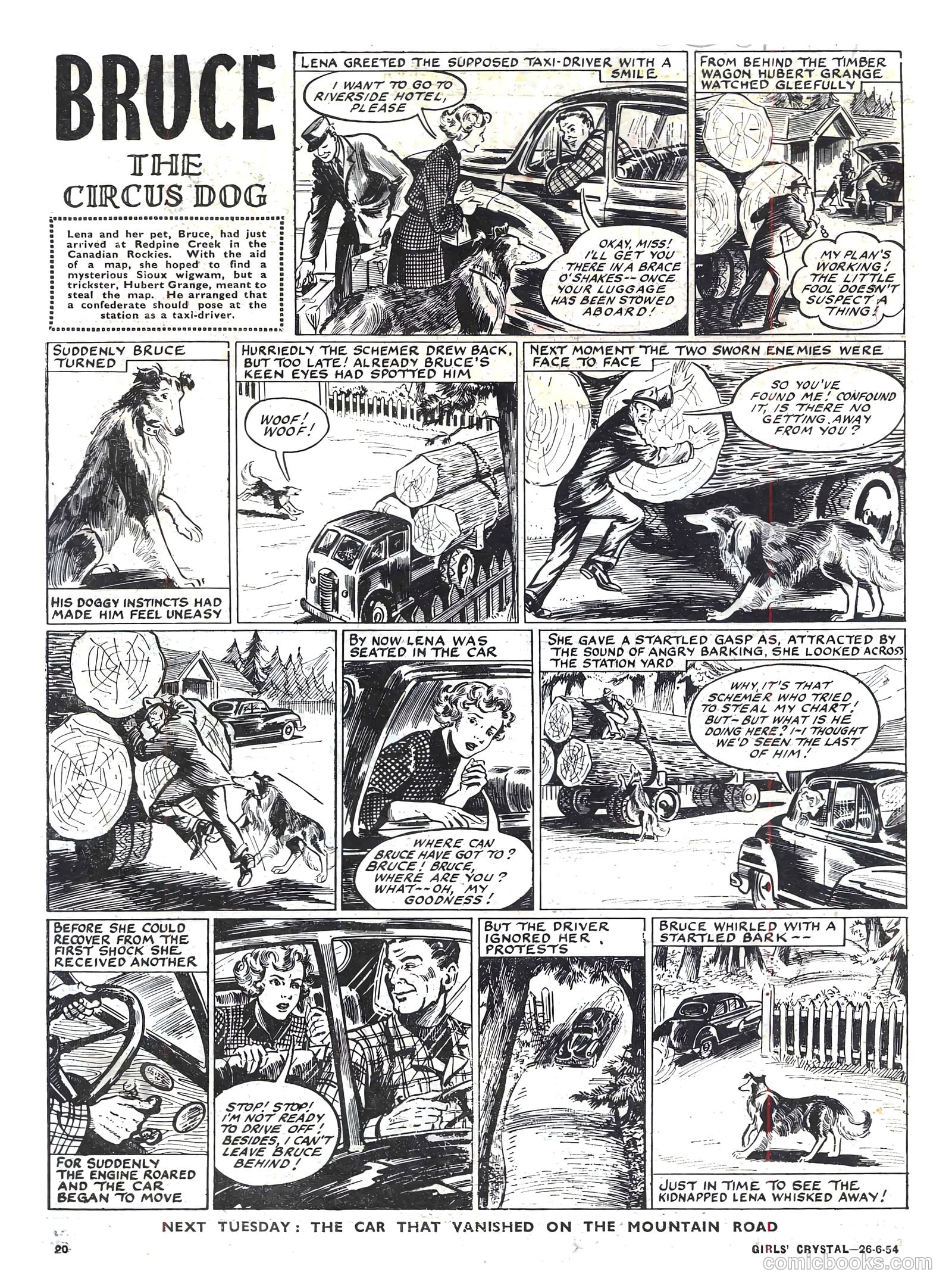Girls' Crystal #975 (1954) — page 20 of 20