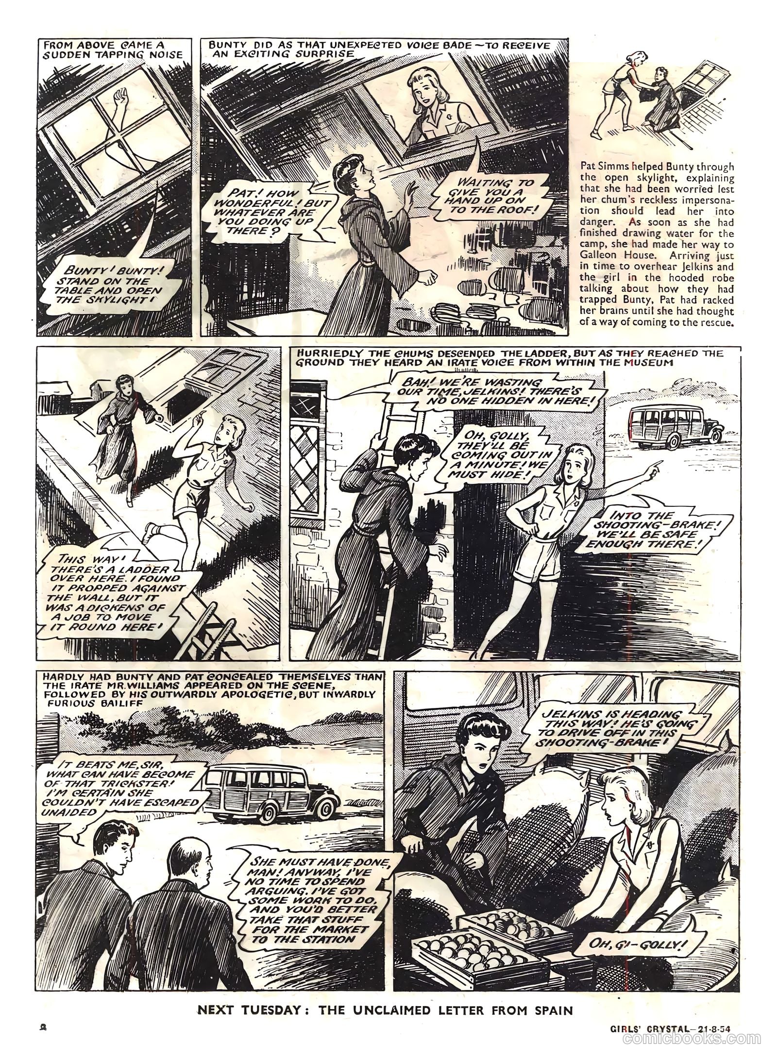 Girls' Crystal #983 (1954) — page 2 of 20