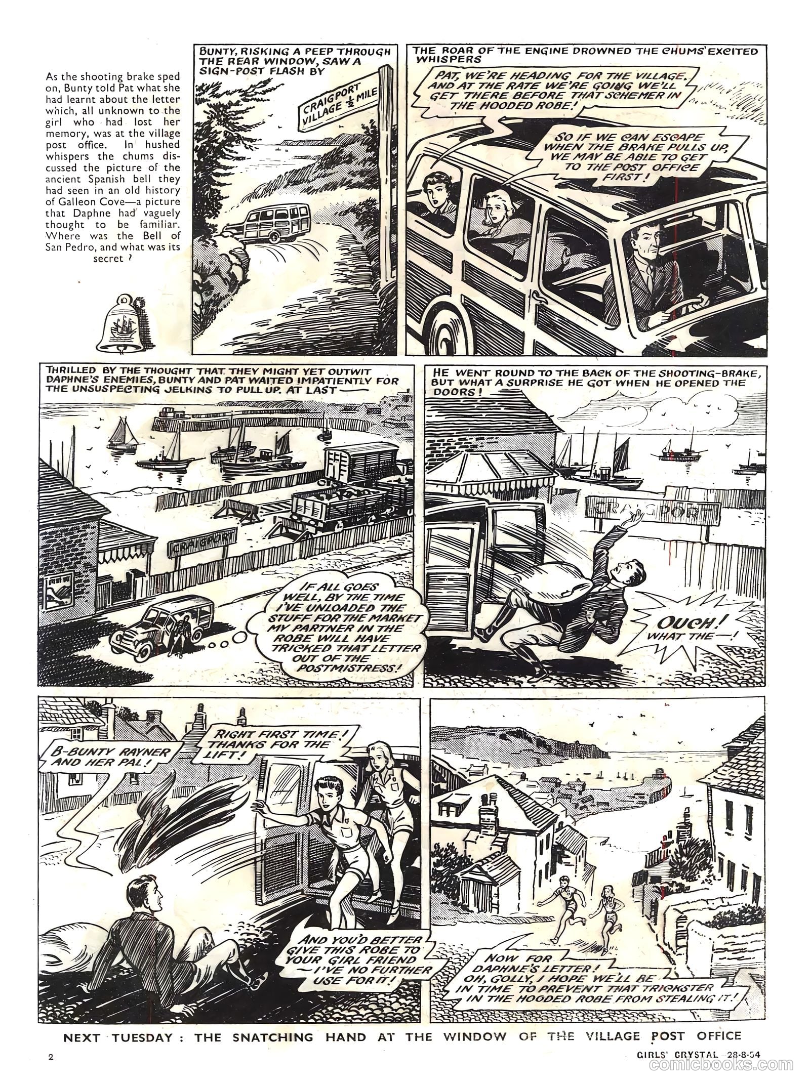 Girls' Crystal #984 (1954) — page 2 of 20