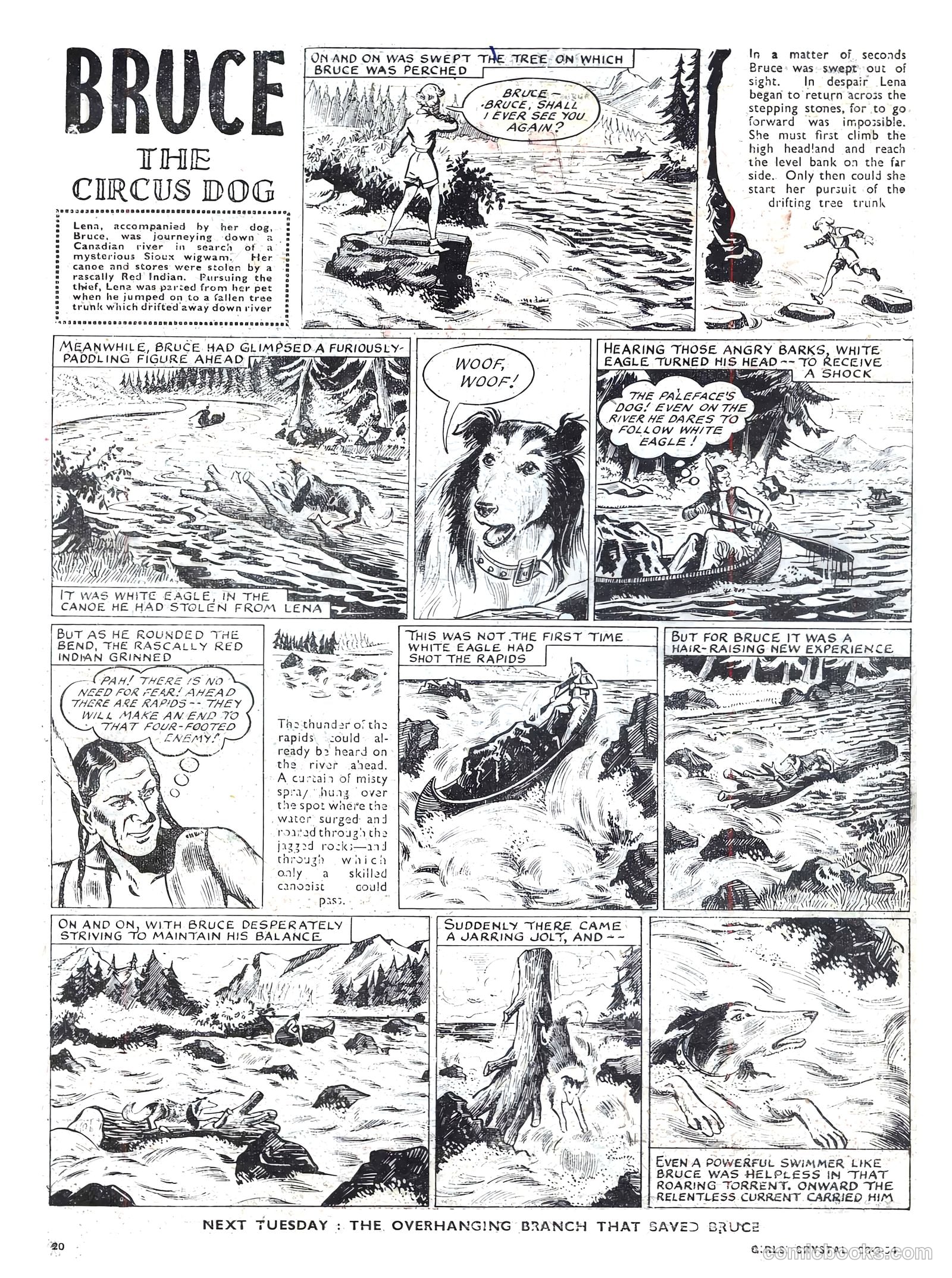 Girls' Crystal #984 (1954) — page 20 of 20