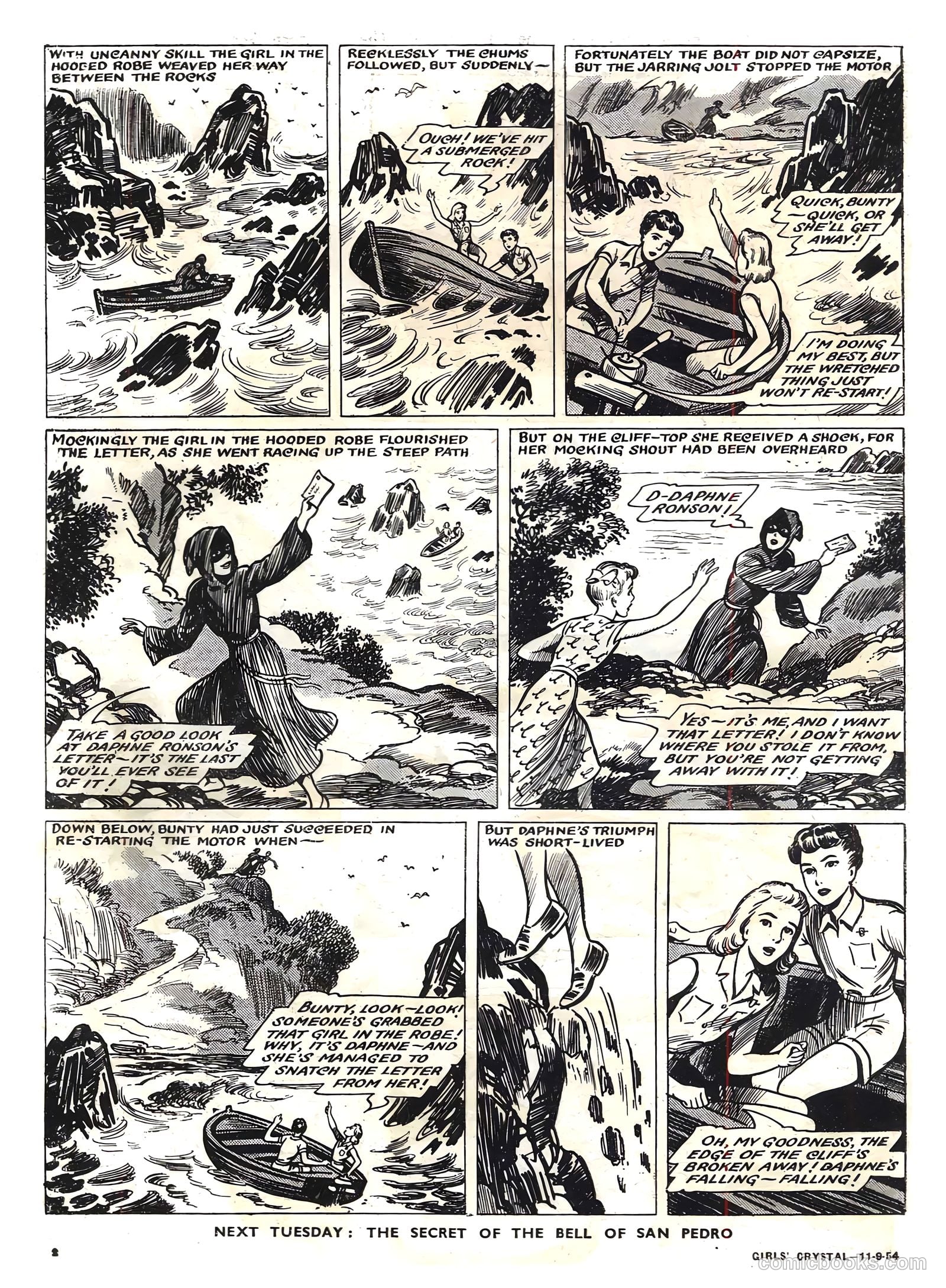 Girls' Crystal #986 (1954) — page 2 of 20