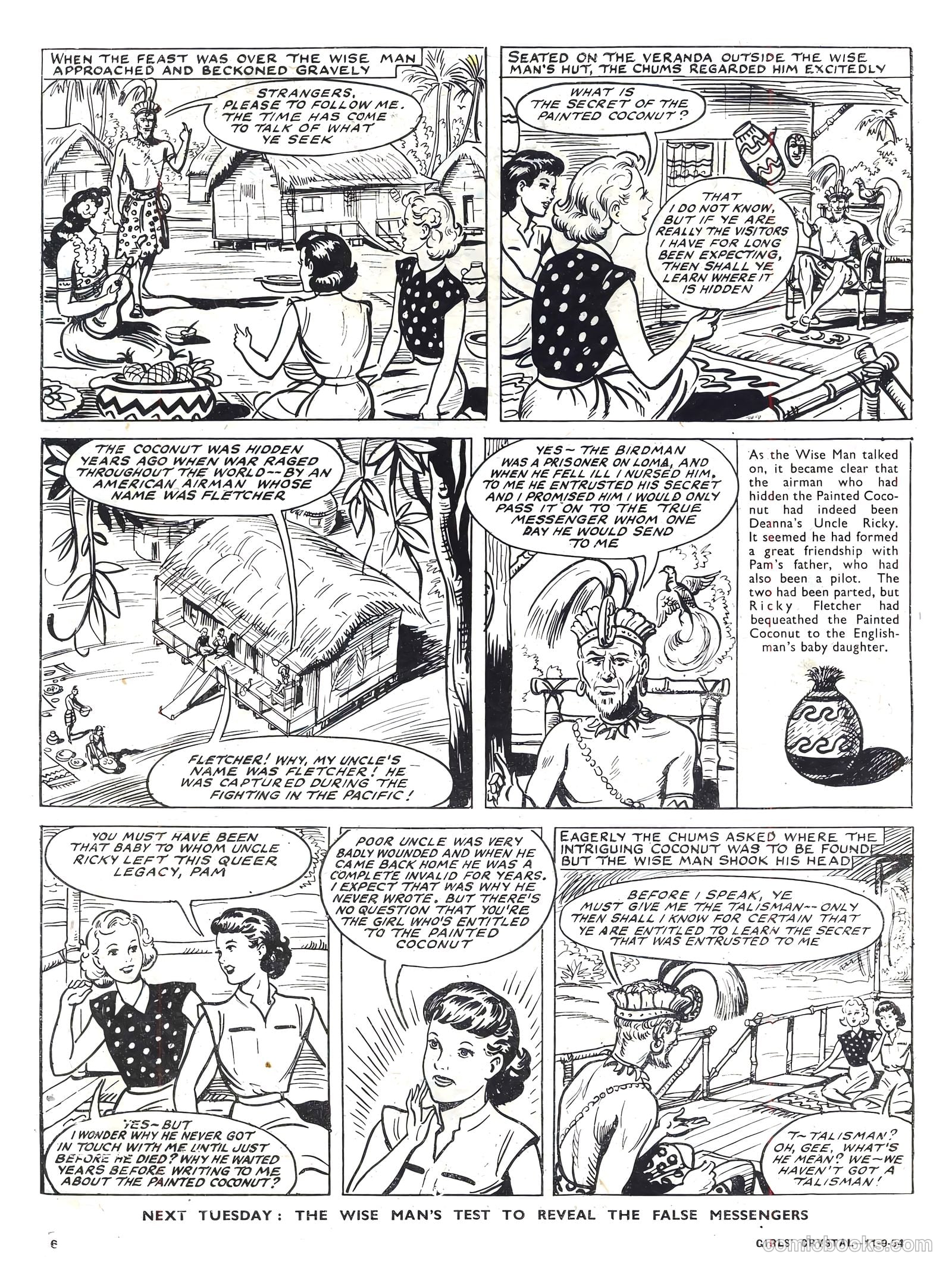 Girls' Crystal #986 (1954) — page 6 of 20