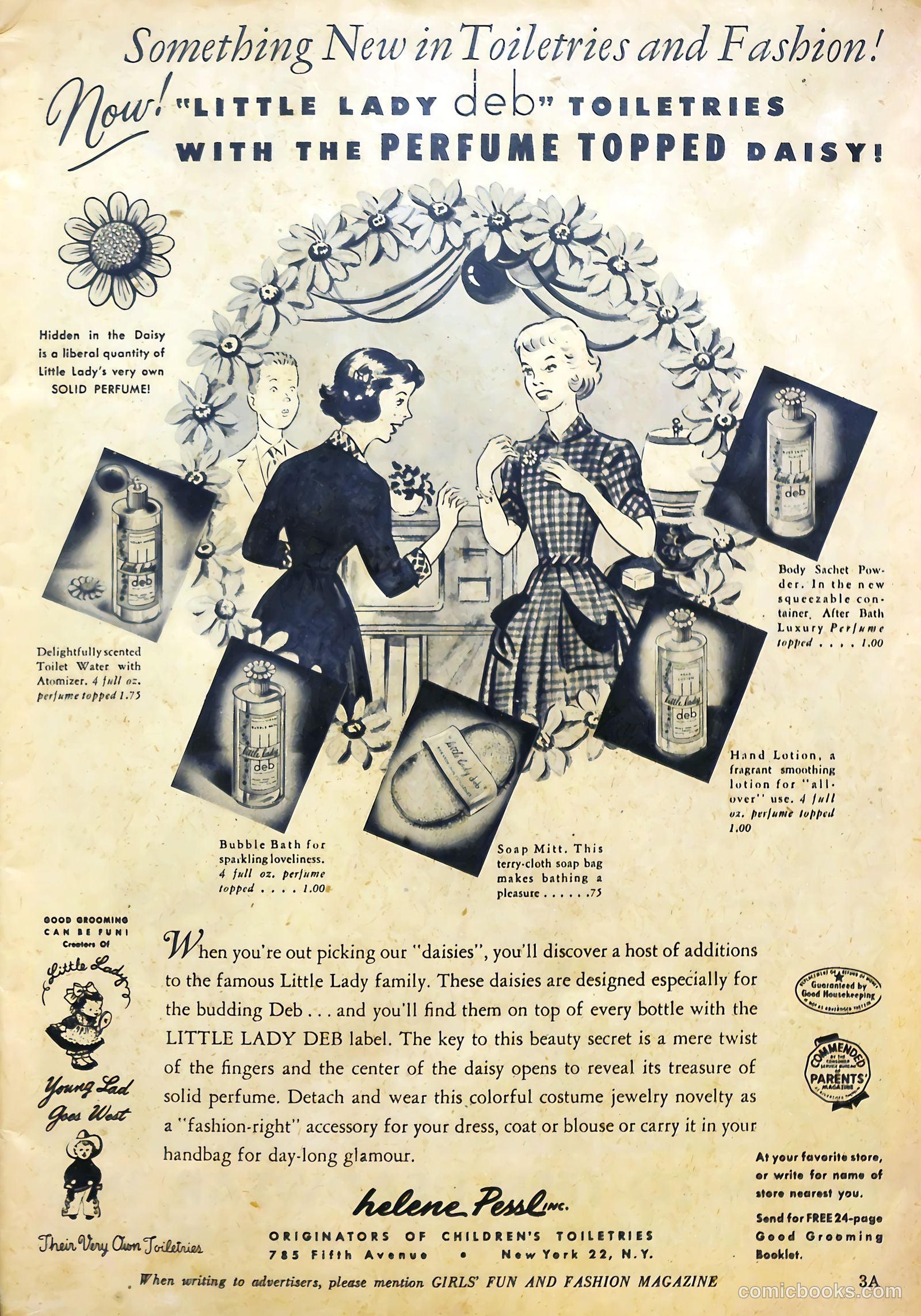 Girls' Fun and Fashion Magazine #45 (1950) — page 3 of 52