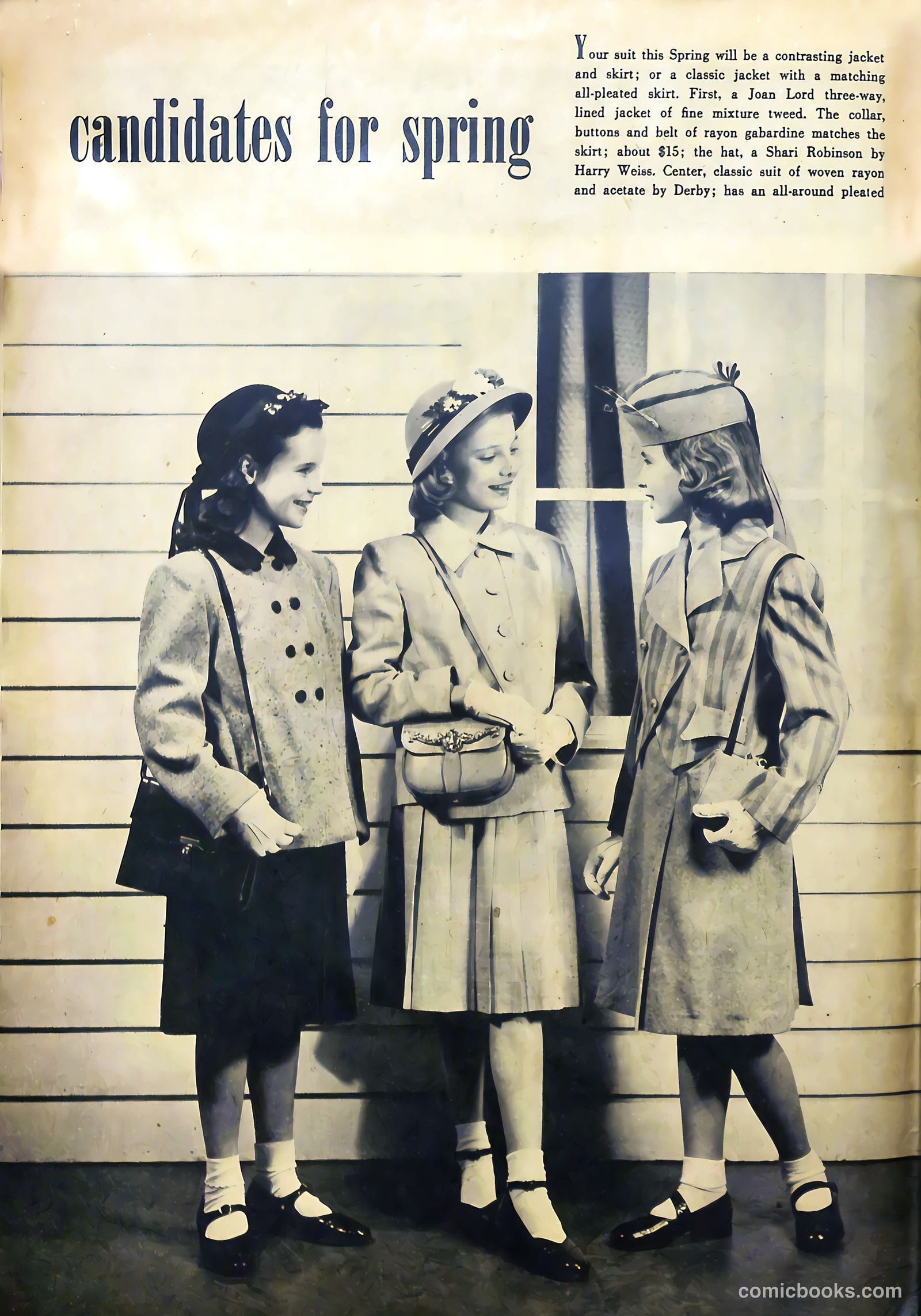 Girls' Fun and Fashion Magazine #45 (1950) — page 6 of 52