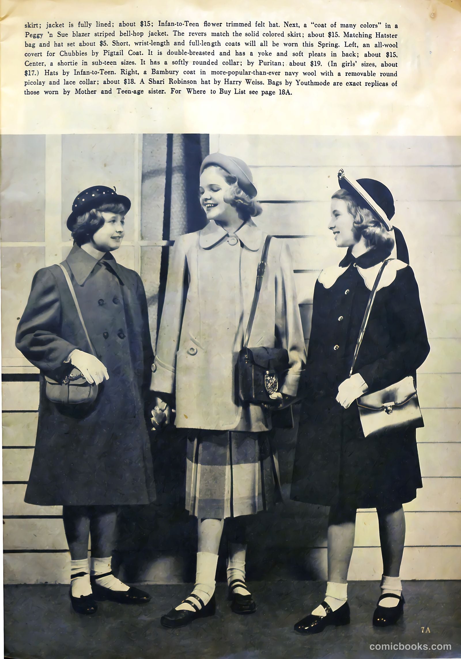 Girls' Fun and Fashion Magazine #45 (1950) — page 7 of 52