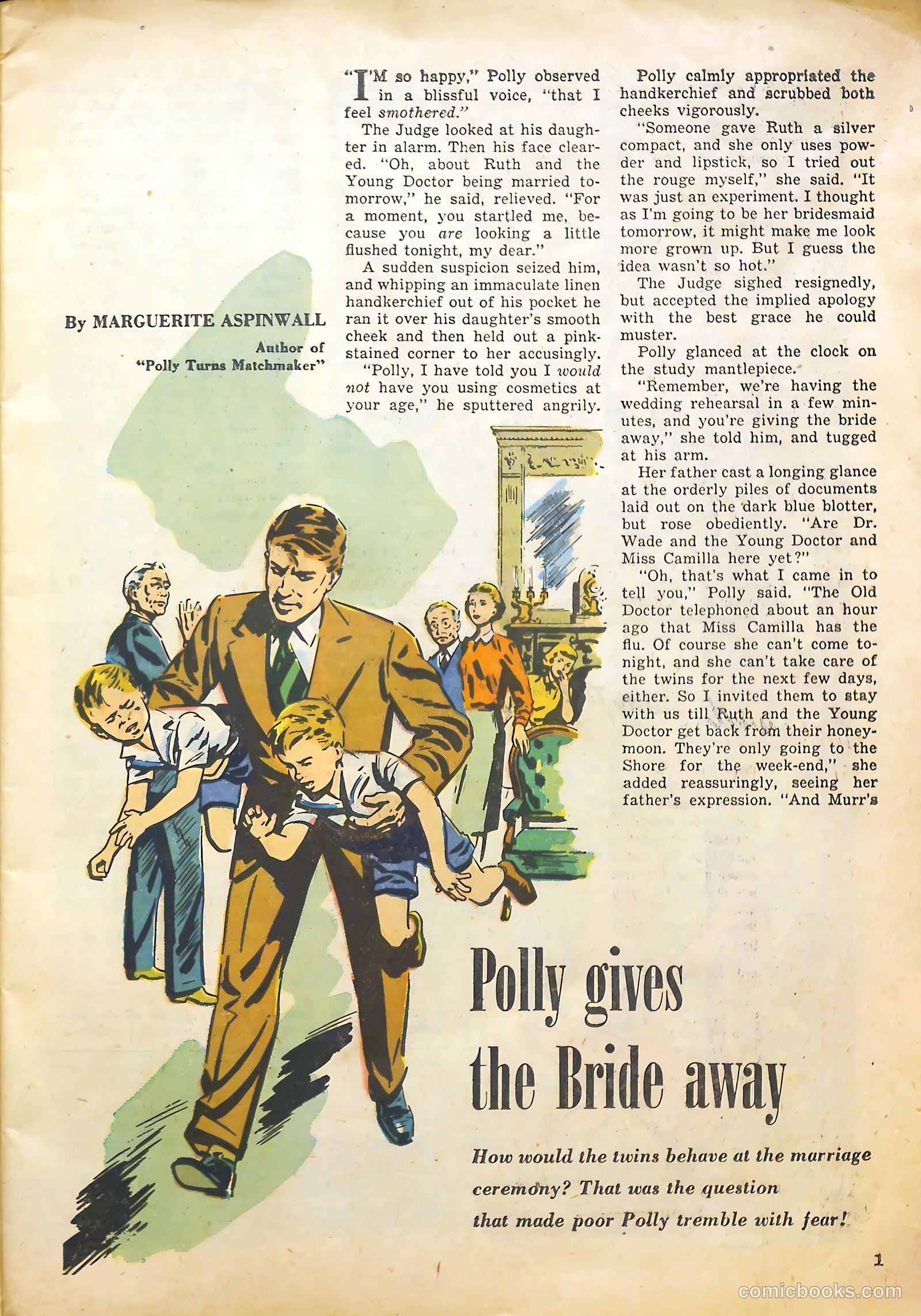 Girls' Fun and Fashion Magazine #45 (1950) — page 11 of 52