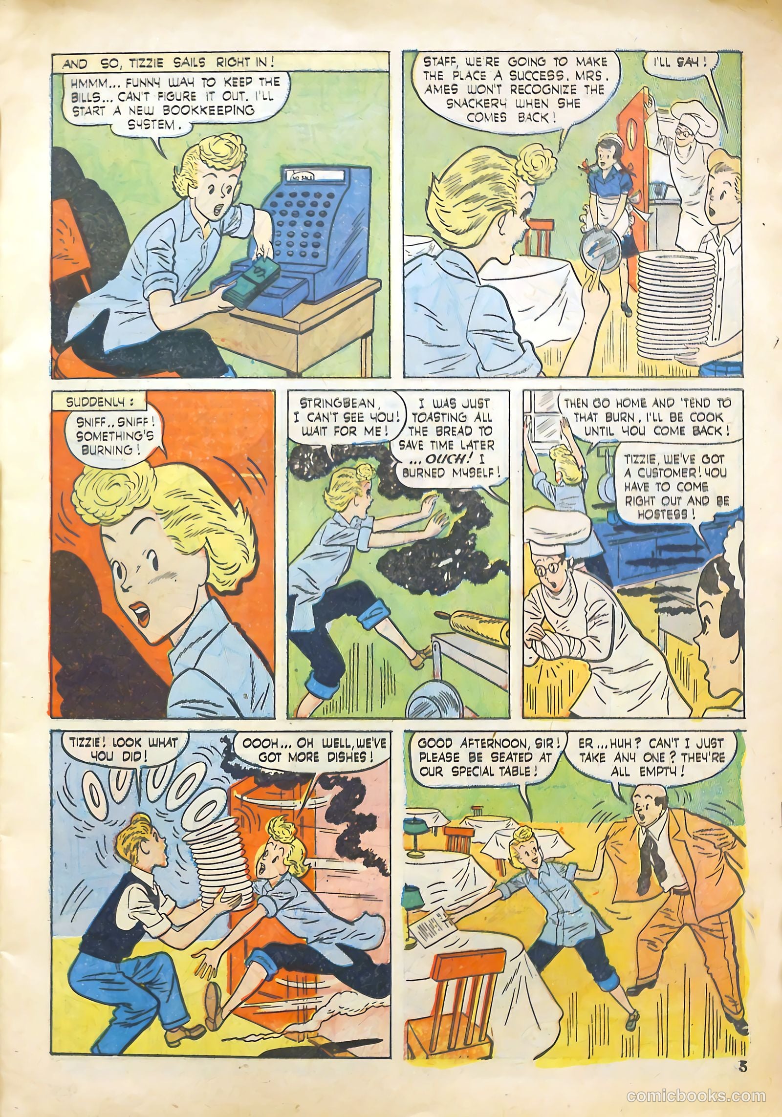 Girls' Fun and Fashion Magazine #45 (1950) — page 15 of 52